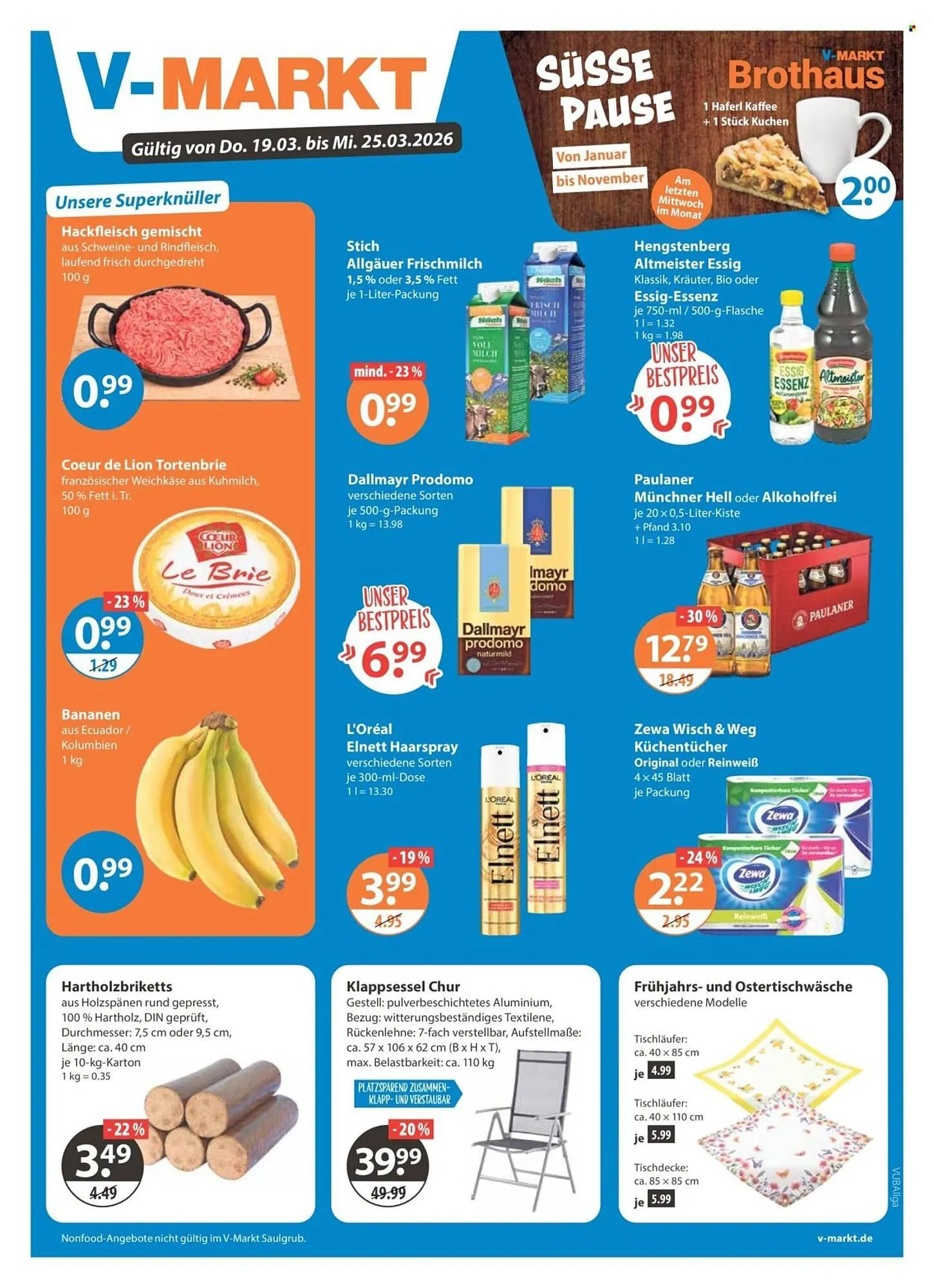 V Markt Prospekt - 1