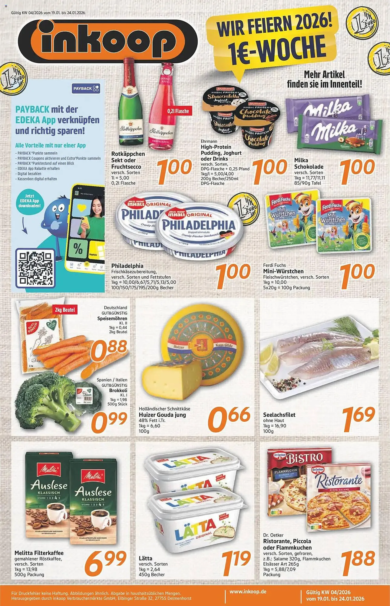 Inkoop Prospekt von 19. Januar bis 24. Januar 2026 - Prospekt seite 1