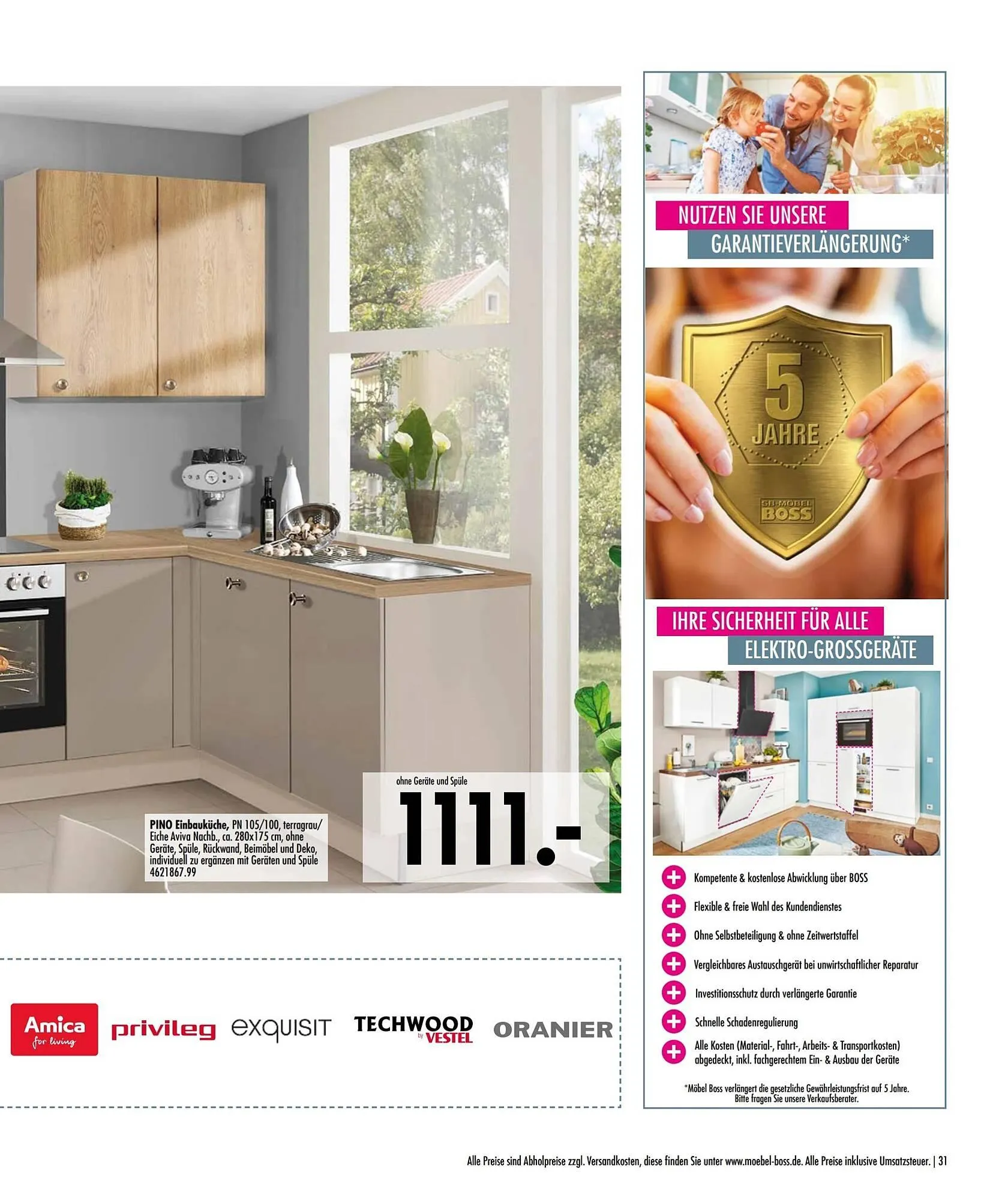 Möbel Boss Prospekt von 21. April bis 30. November 2026 - Prospekt seite 31