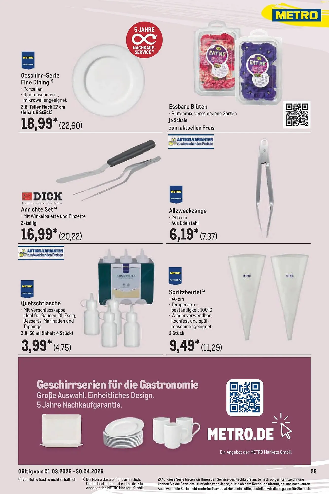 METRO Prospekt von 22. März bis 28. März 2026 - Prospekt seite 25