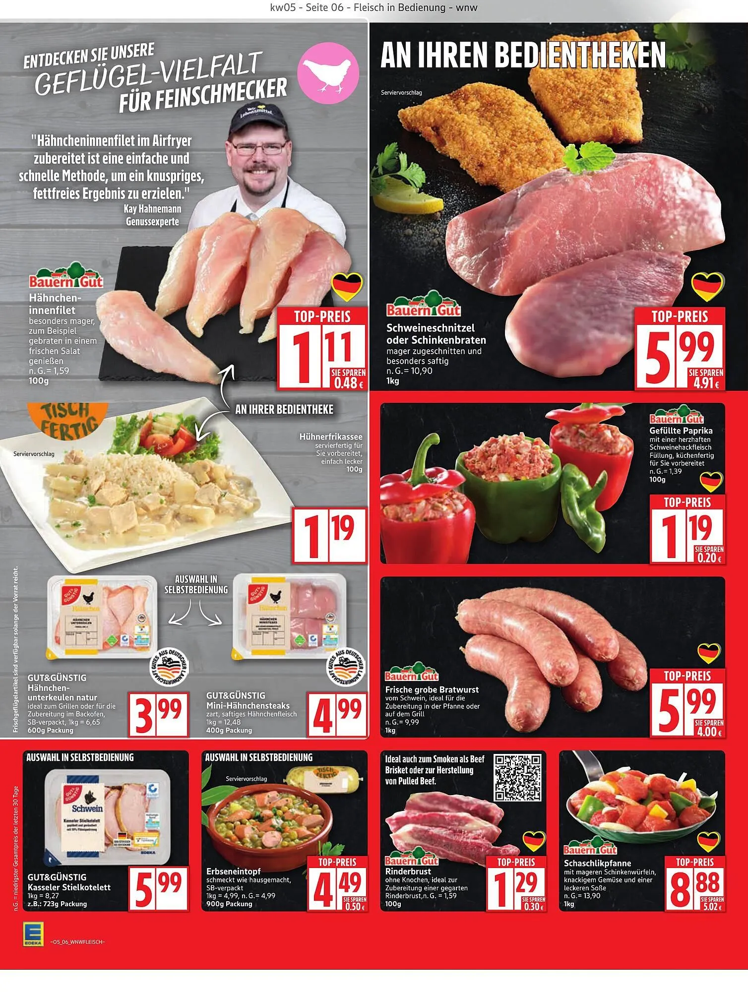 Edeka Prospekt von 26. Januar bis 31. Januar 2026 - Prospekt seite 6