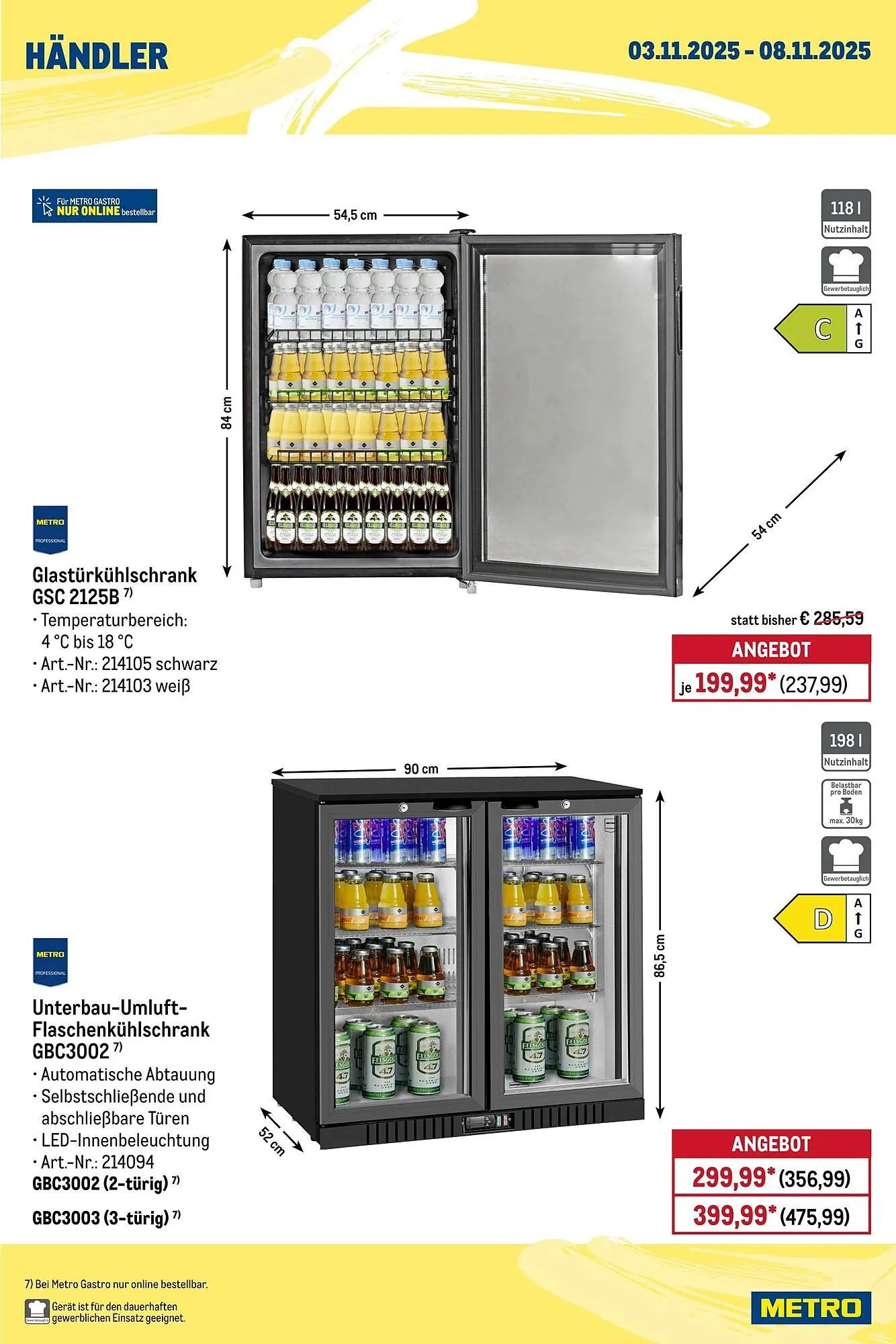 METRO Prospekt von 3. November bis 9. November 2025 - Prospekt seite 4