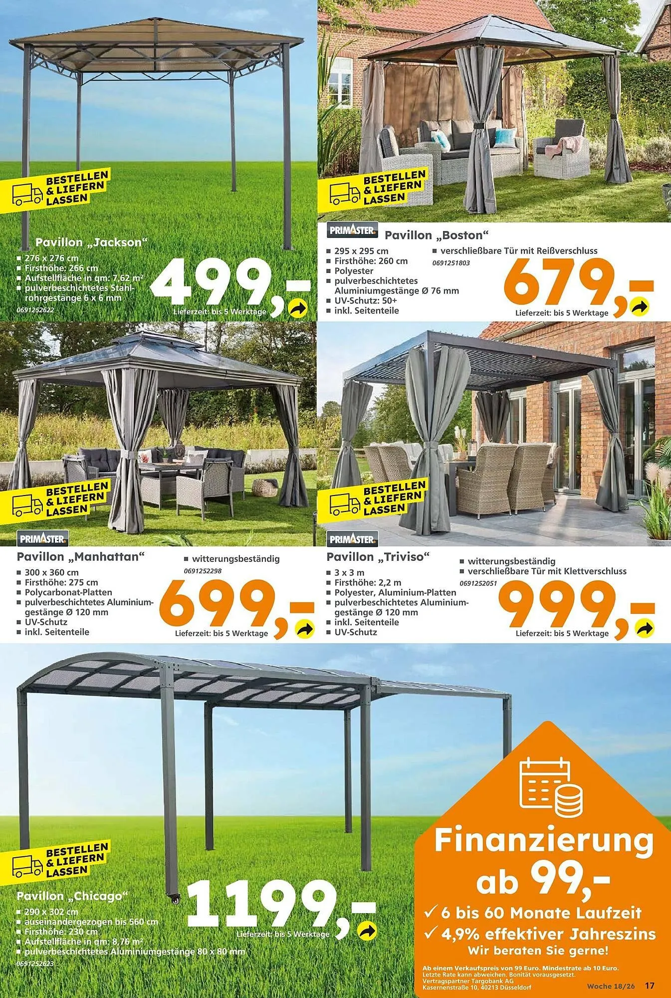 Globus Baumarkt Prospekt von 26. April bis 2. Mai 2026 - Prospekt seite 17