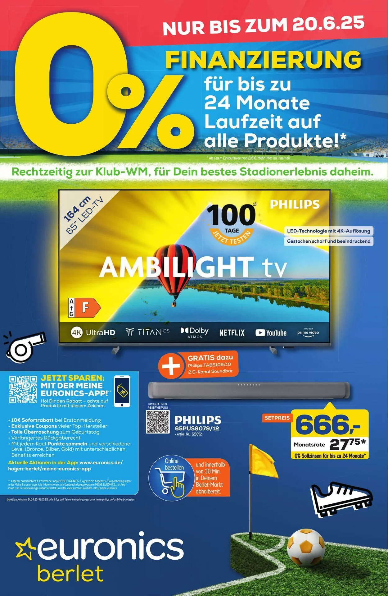 Berlet Aktueller Prospekt von 11. Juni bis 20. Juni 2025 - Prospekt seite 1