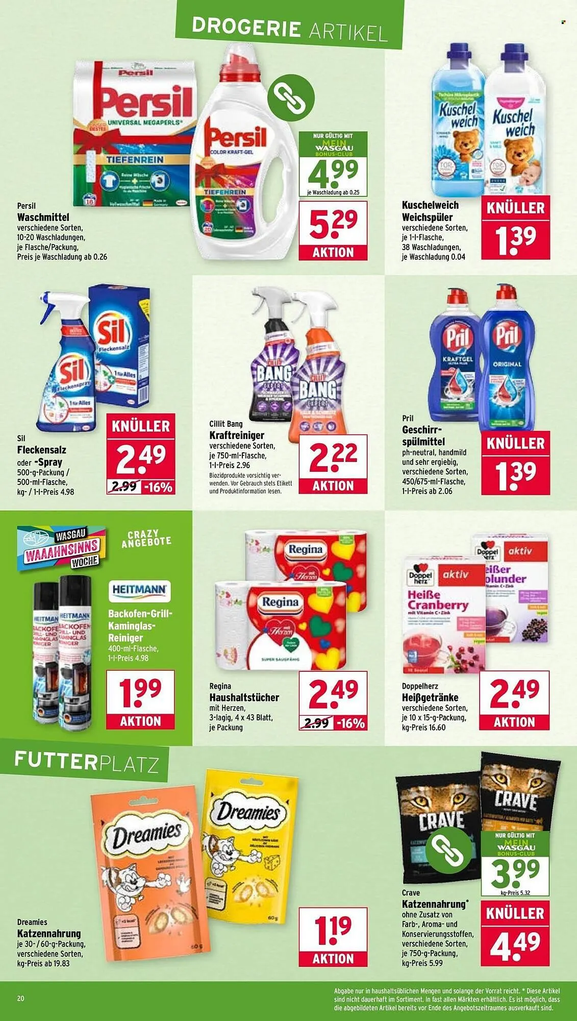 Wasgau Prospekt von 24. November bis 29. November 2025 - Prospekt seite 20