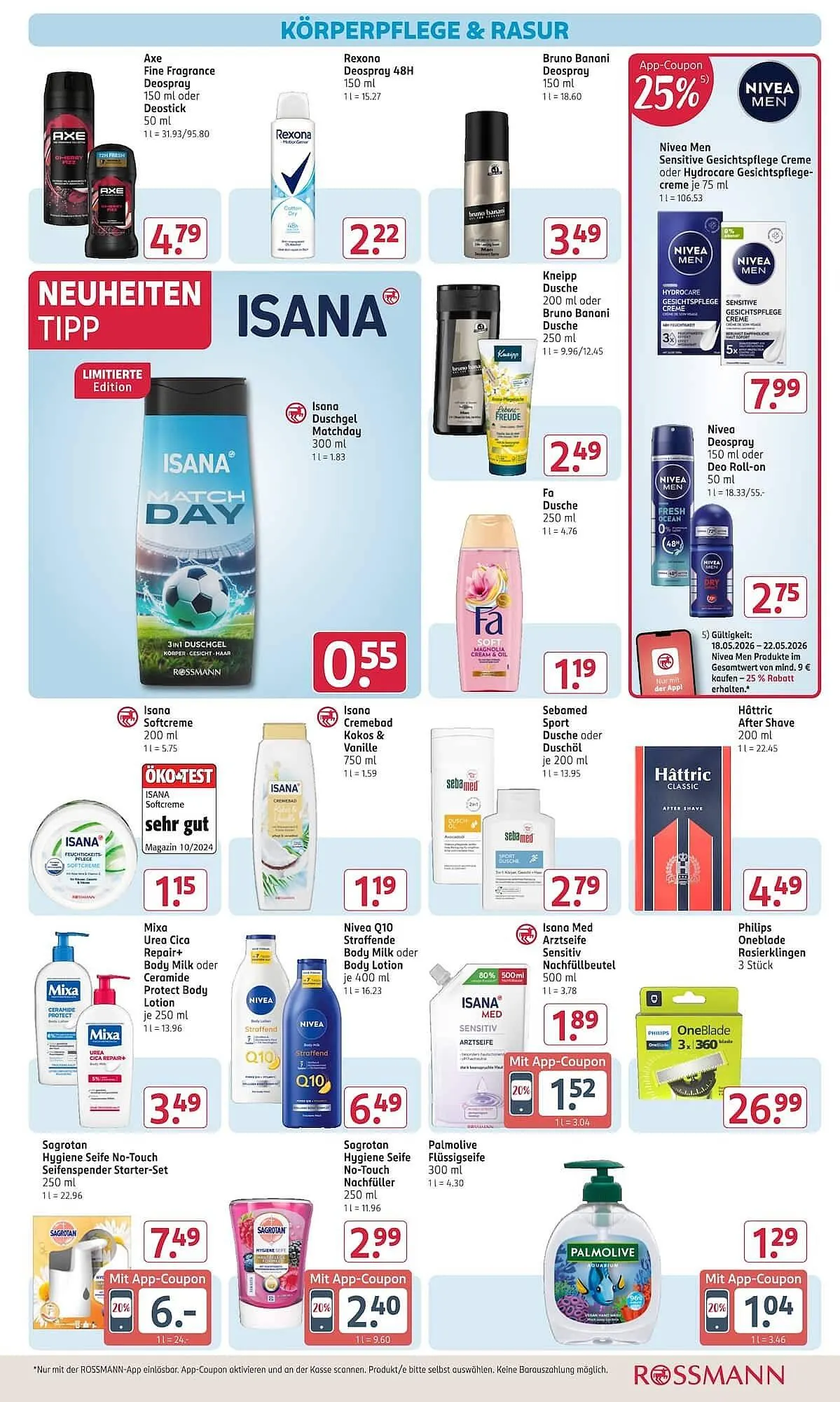 Rossmann Prospekt von 18. Mai bis 22. Mai 2026 - Prospekt seite 10