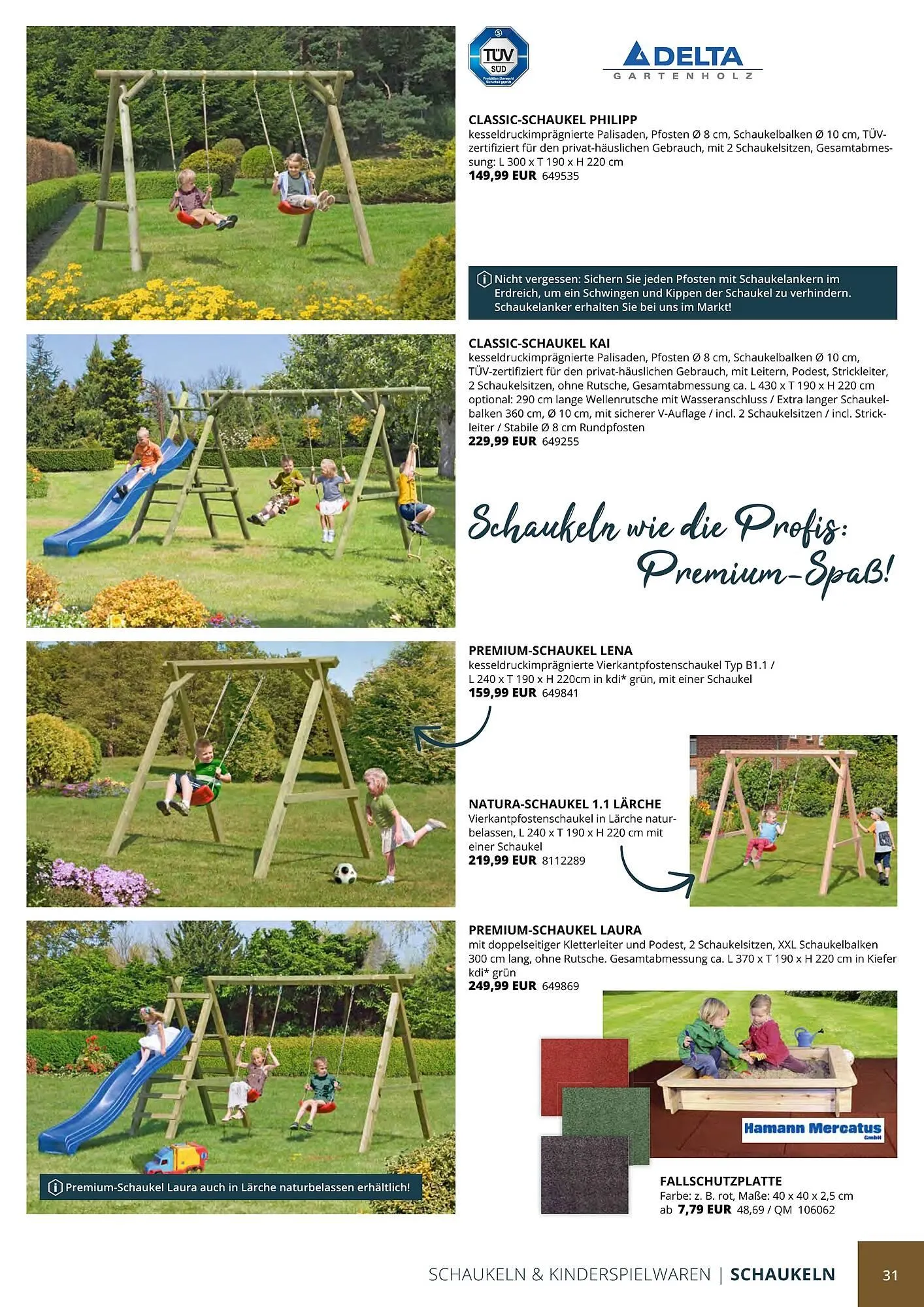 BBM Baumarkt Prospekt von 20. April bis 31. Dezember 2025 - Prospekt seite 31