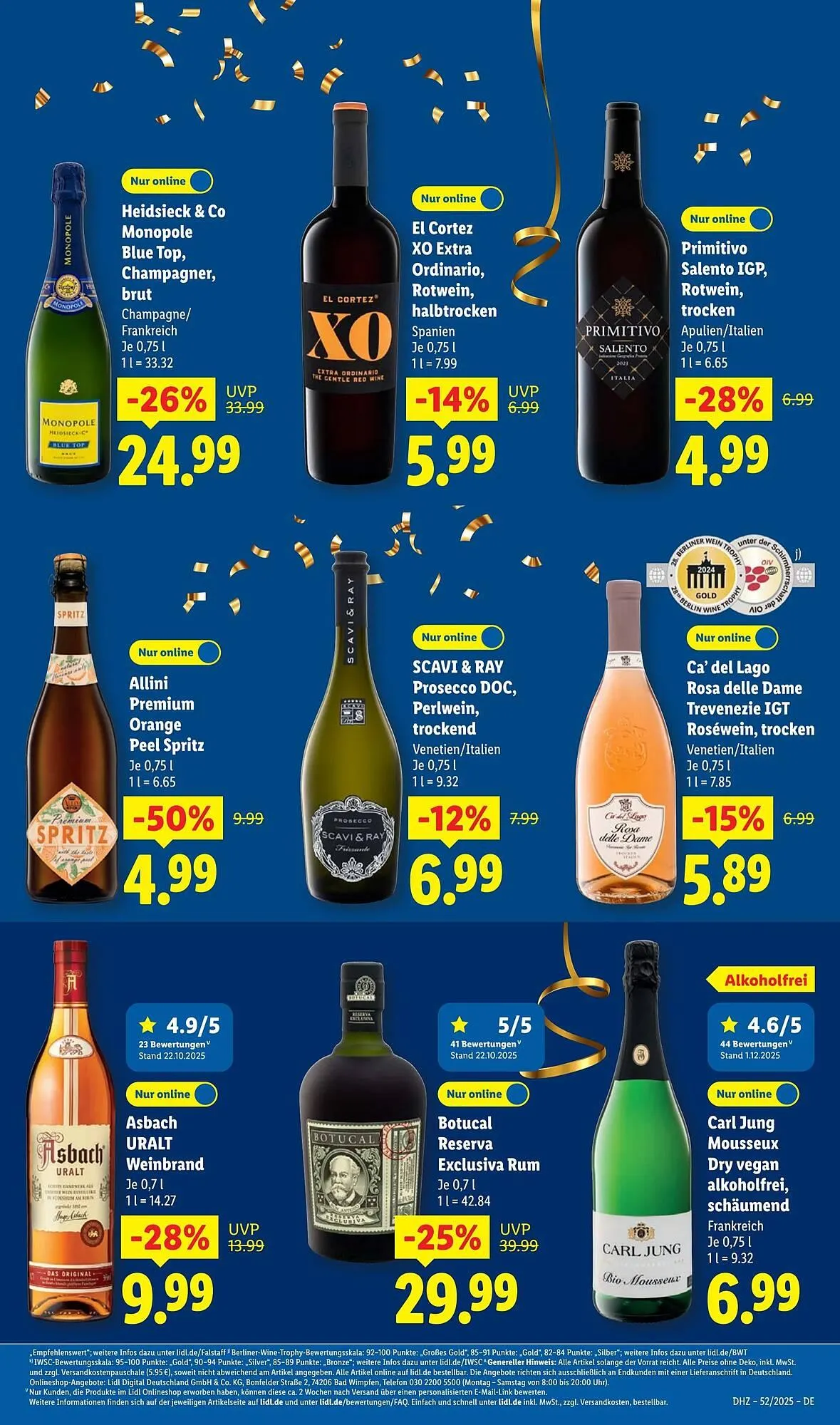 Lidl Prospekt von 22. Dezember bis 28. Dezember 2025 - Prospekt seite 39