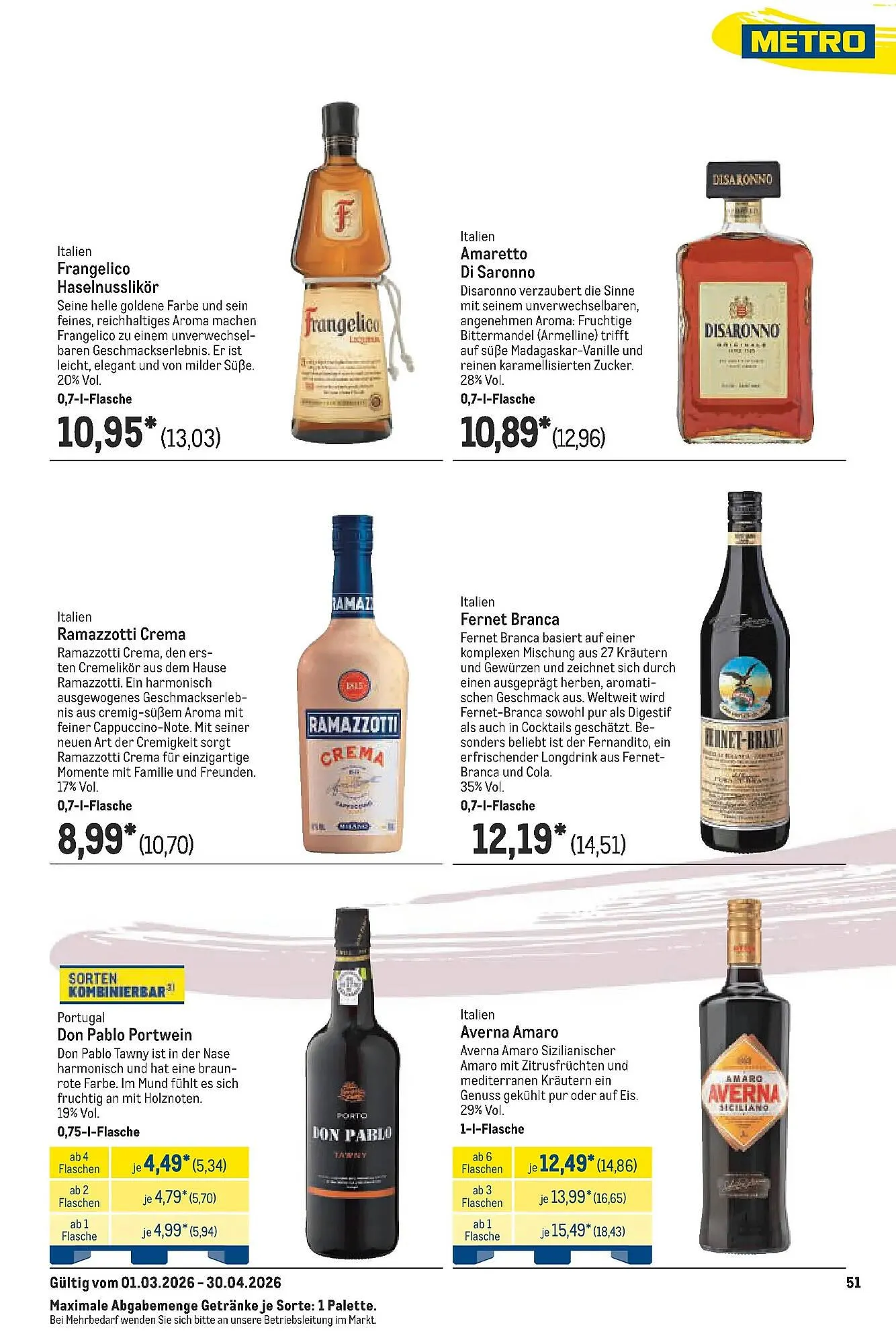 METRO Prospekt von 22. März bis 28. März 2026 - Prospekt seite 51