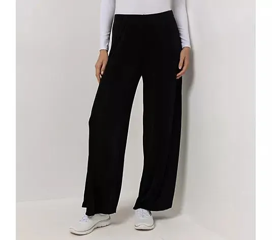 KIM & CO. Hose, 1/1-Länge Slinky Jersey Rundumdehnbund weiter Beinverlauf