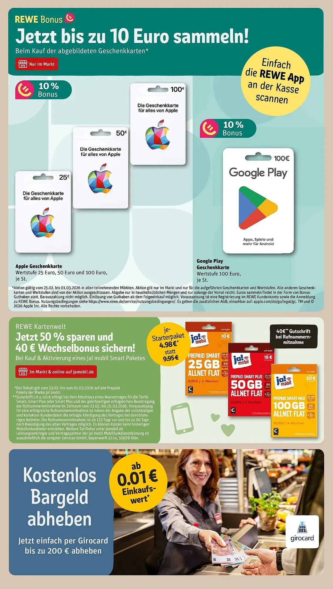 REWE Prospekt von 22. Februar bis 1. März 2026 - Prospekt seite 32