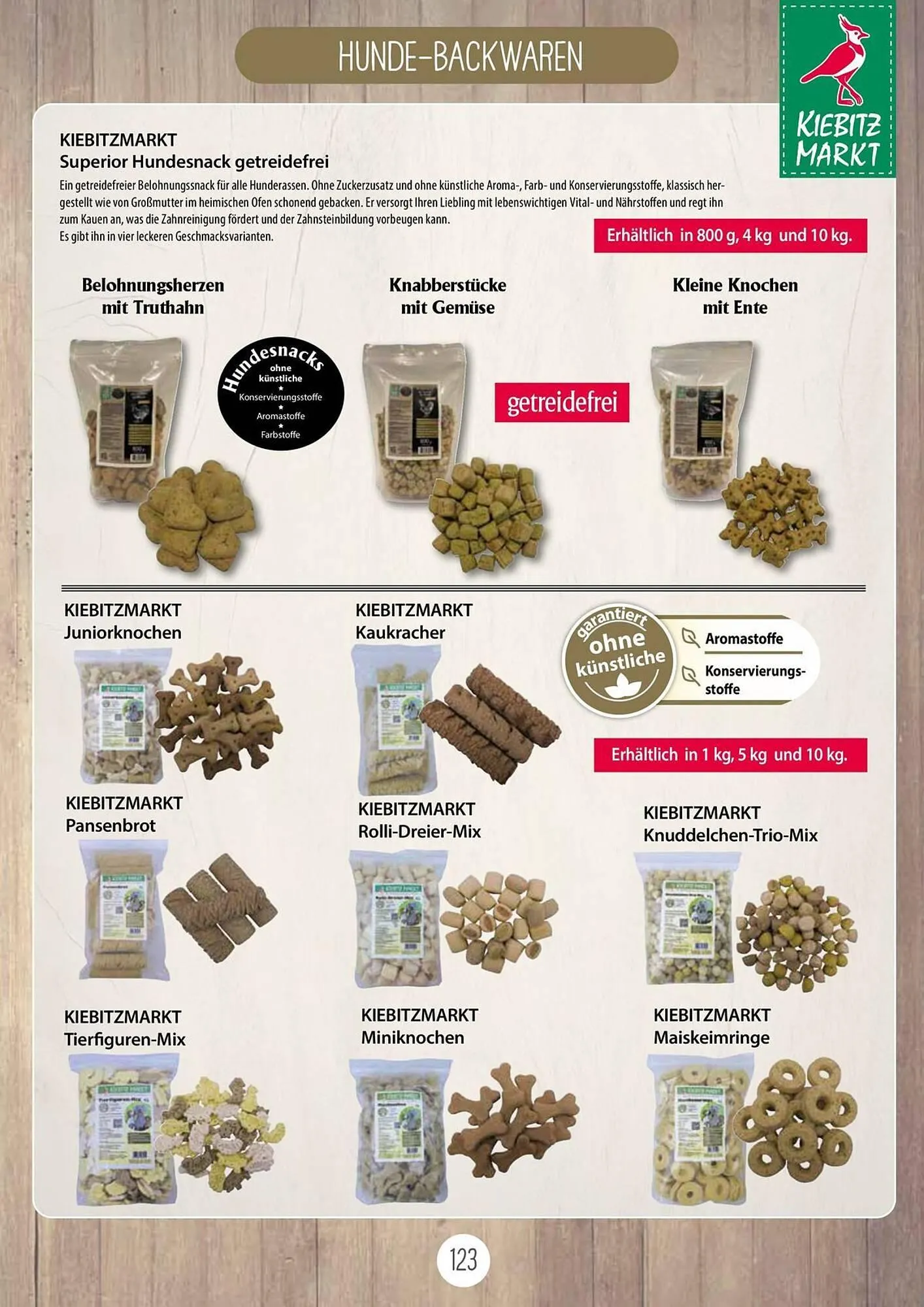 Kiebitzmarkt Prospekt von 16. April bis 31. August 2025 - Prospekt seite 123