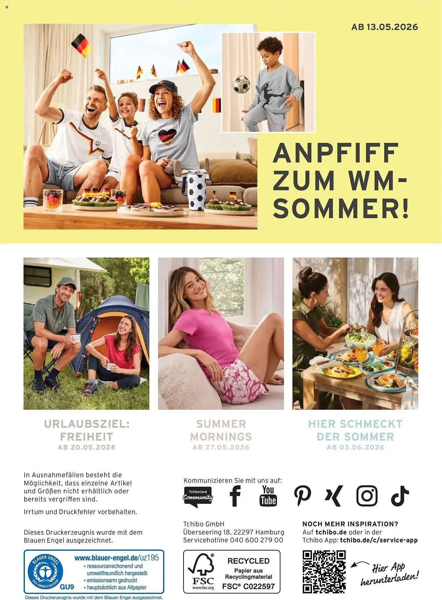 Tchibo Prospekt von 6. Mai bis 26. Mai 2026 - Prospekt seite 17