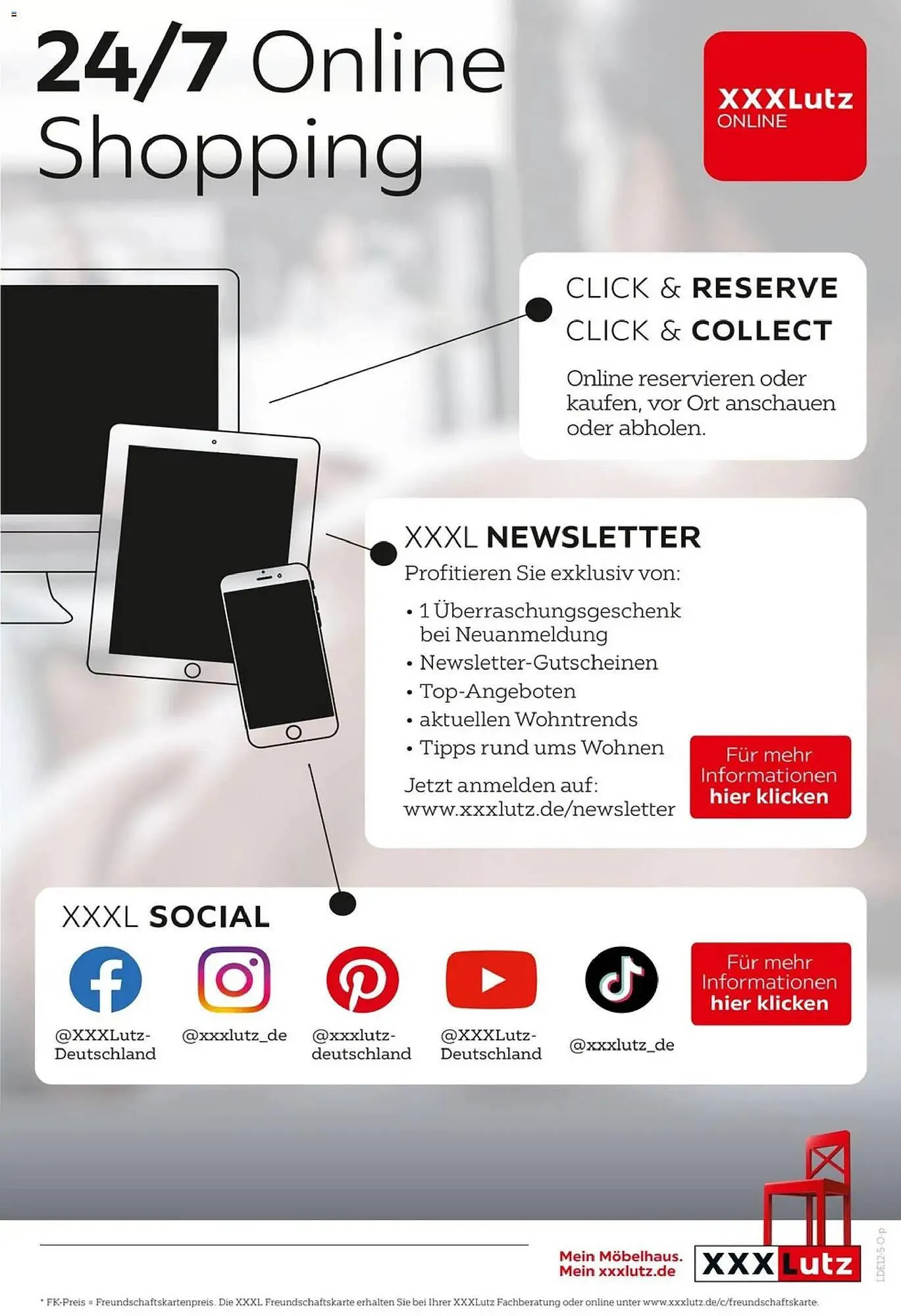 XXXLutz Prospekt von 7. Dezember bis 21. Dezember 2025 - Prospekt seite 19