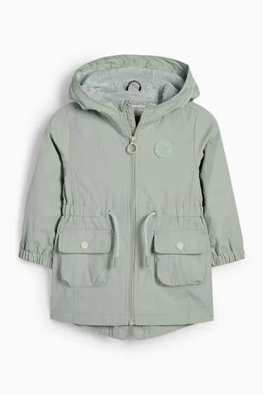 Parka with hood - water-repellent