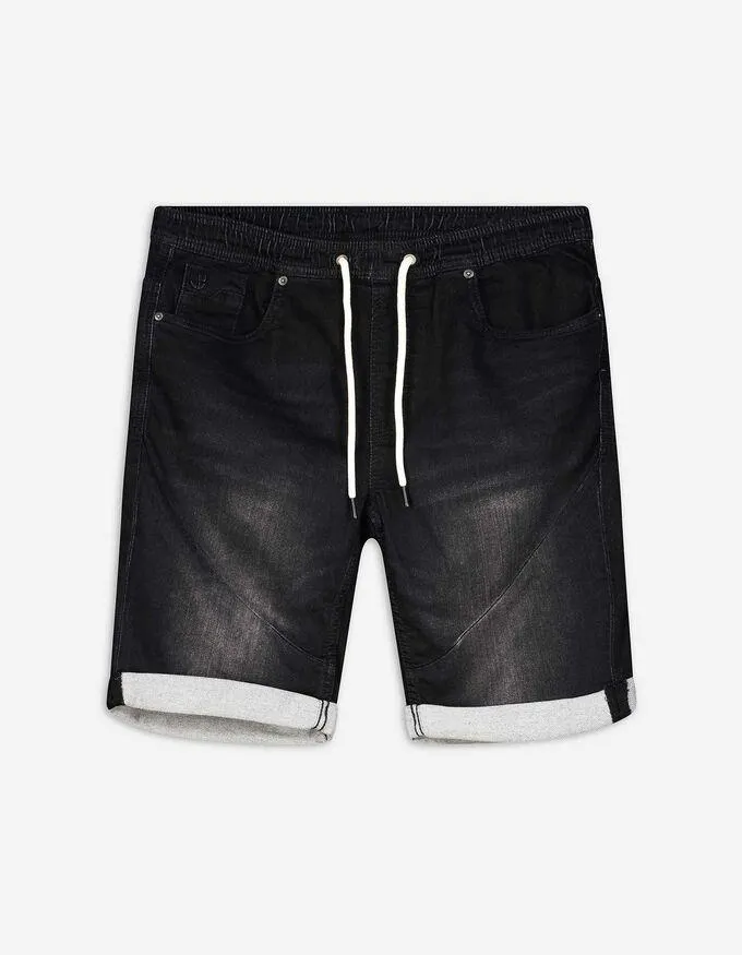 Short en jean - Effets de lavage