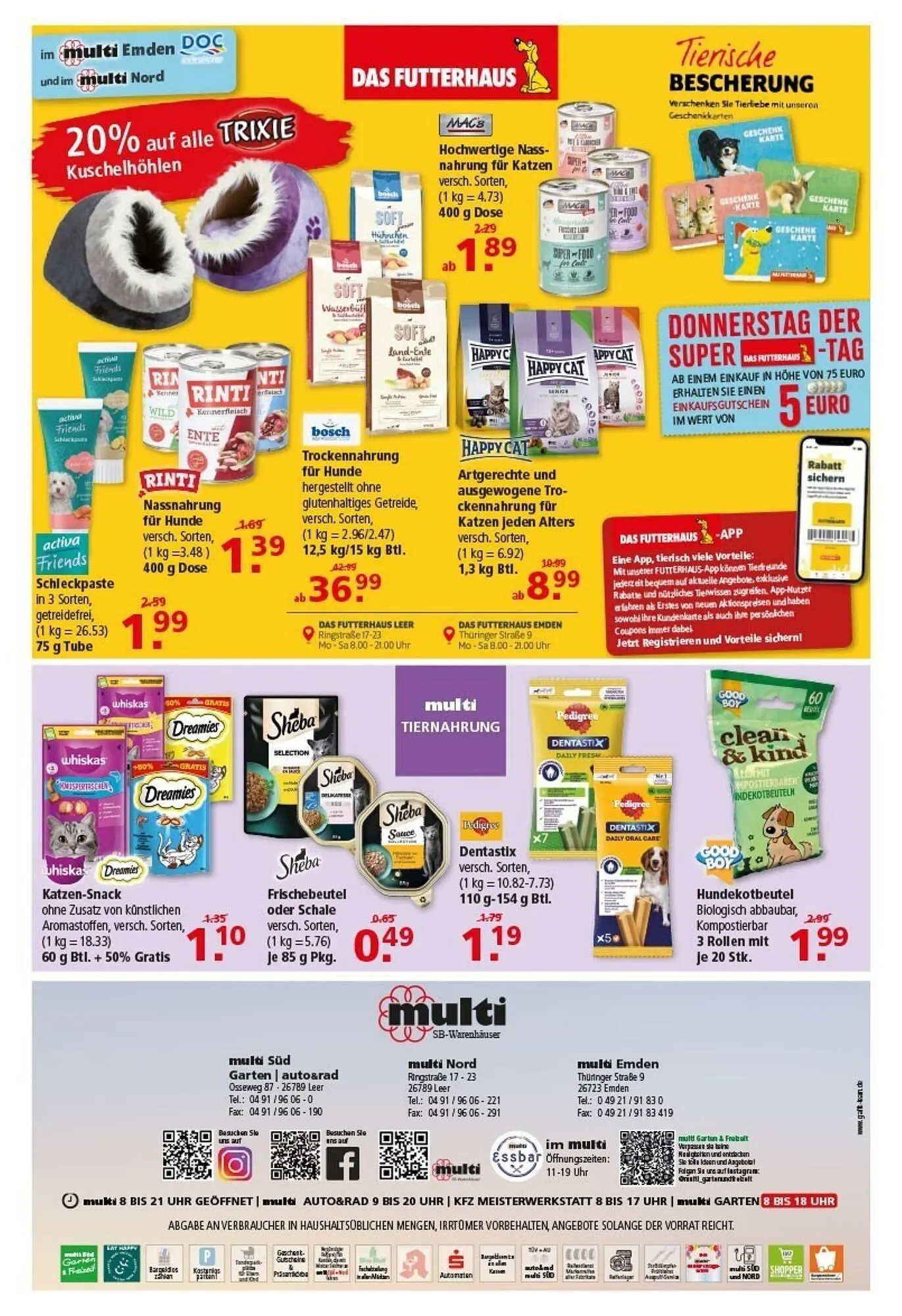 Multi Markt Prospekt von 17. November bis 22. November 2025 - Prospekt seite 20