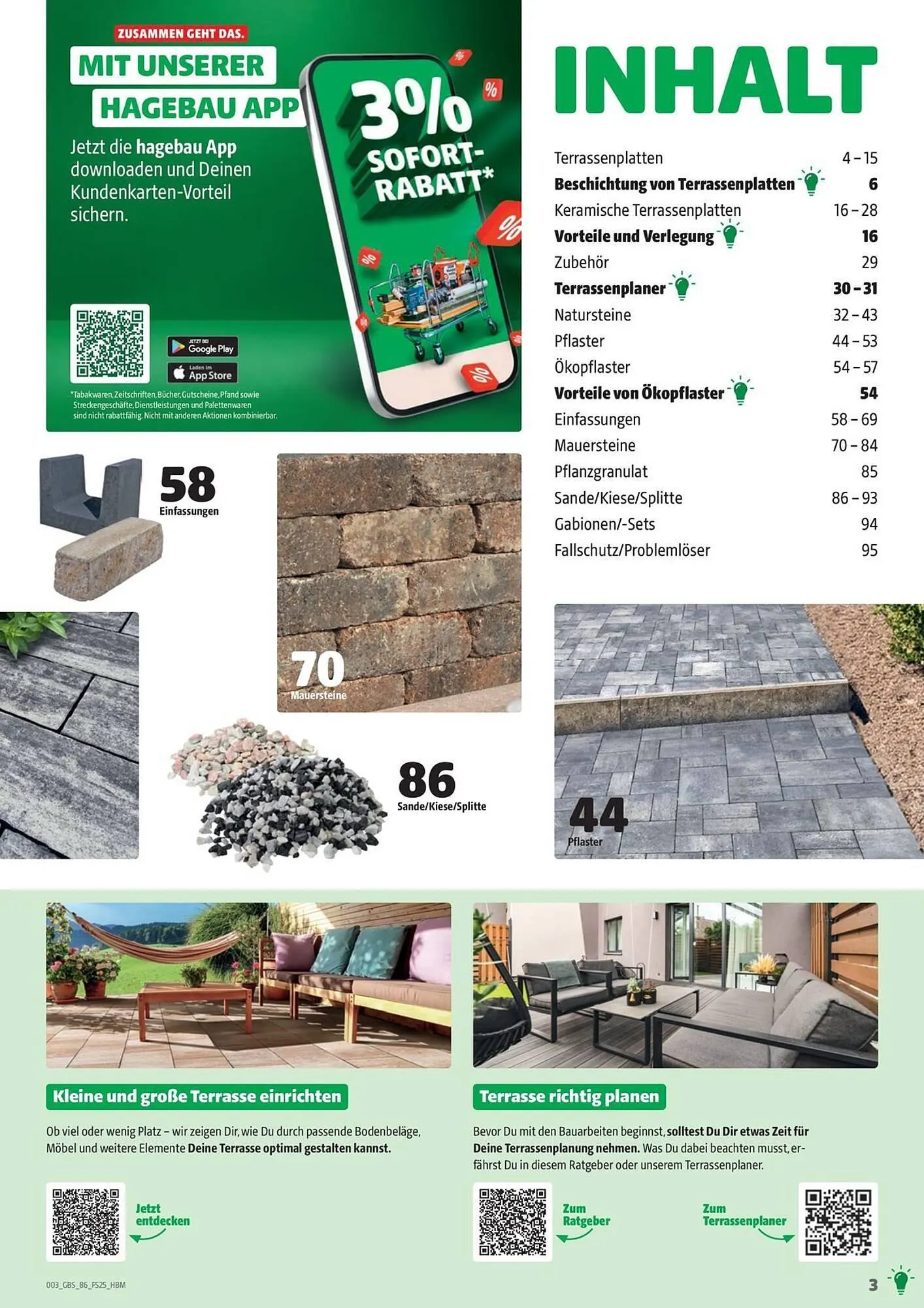 Hagebau Prospekt von 19. September bis 31. Dezember 2025 - Prospekt seite 3