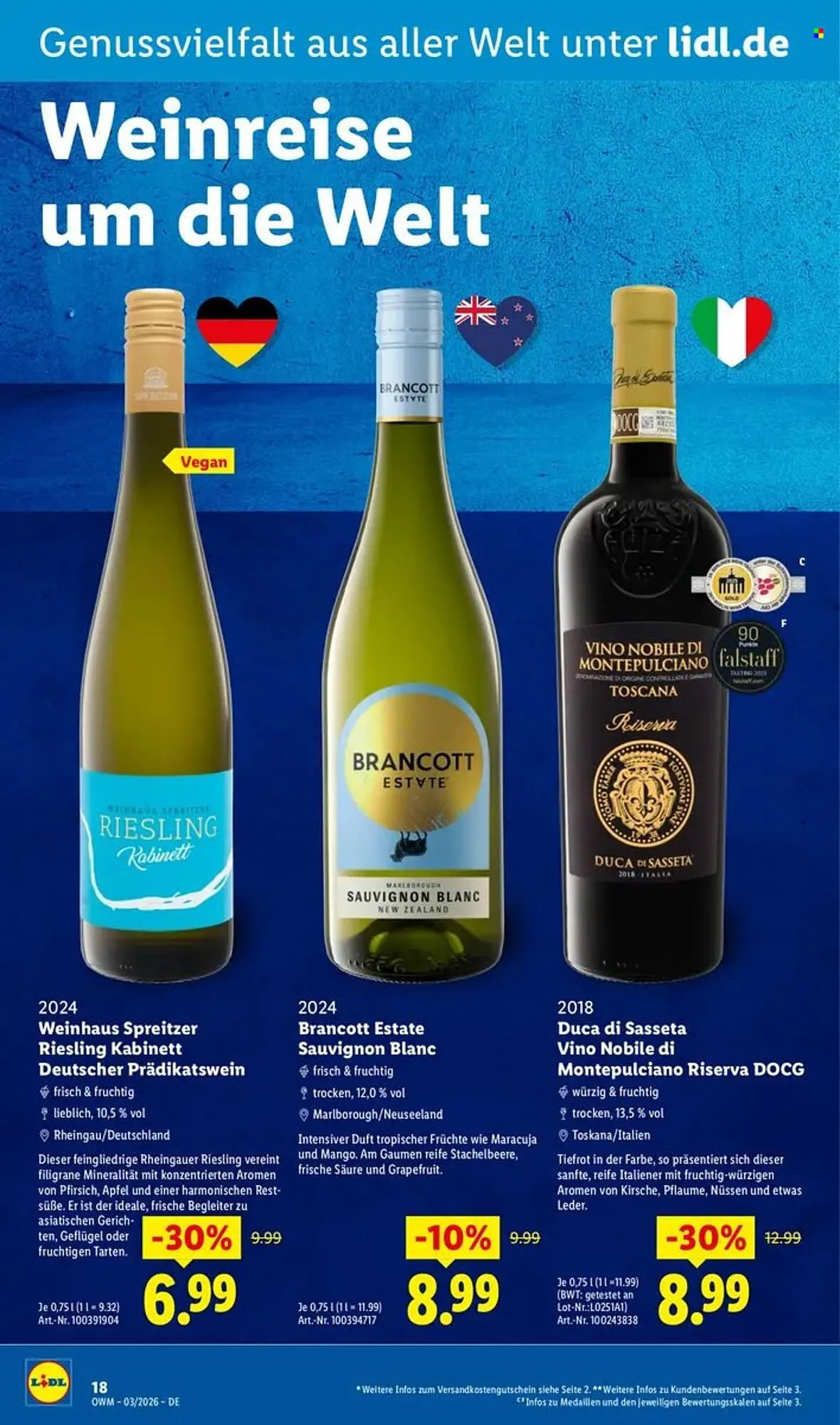 Lidl Prospekt von 1. März bis 31. März 2026 - Prospekt seite 18