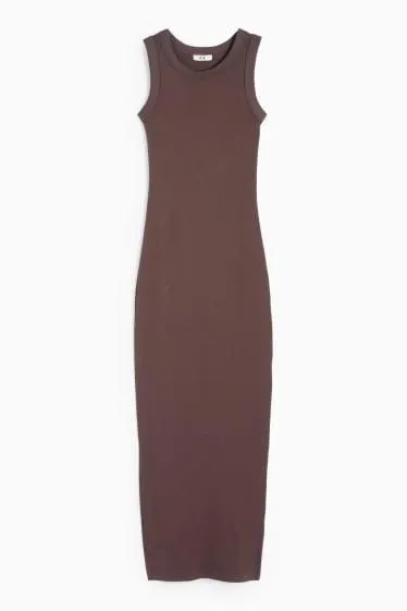 Bodycon dress - ribbed