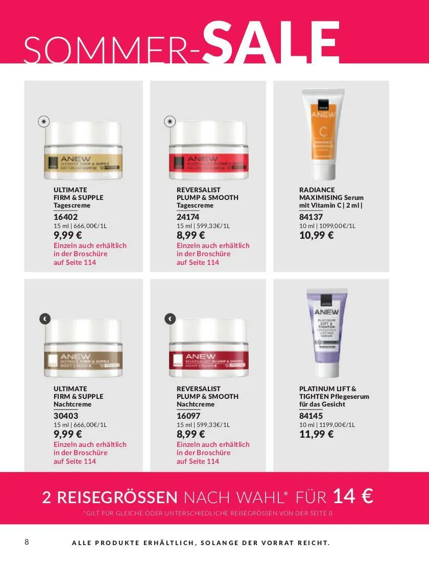 Avon Aktueller Prospekt von 4. Juni bis 18. Juni 2025 - Prospekt seite 8