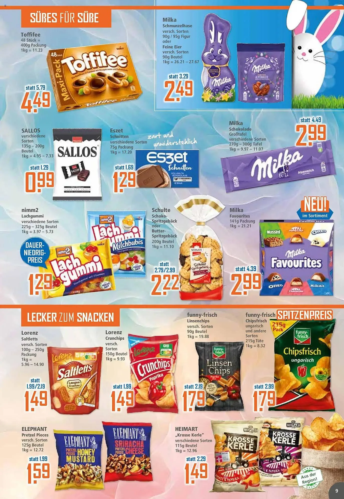 Klaas und Kock Prospekt von 16. März bis 21. März 2026 - Prospekt seite 9