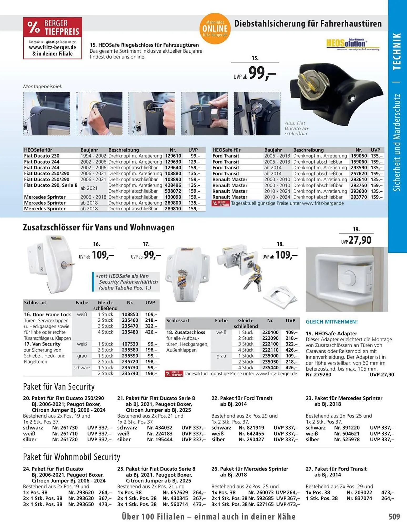 Fritz Berger Prospekt von 27. Mai bis 31. Dezember 2025 - Prospekt seite 513