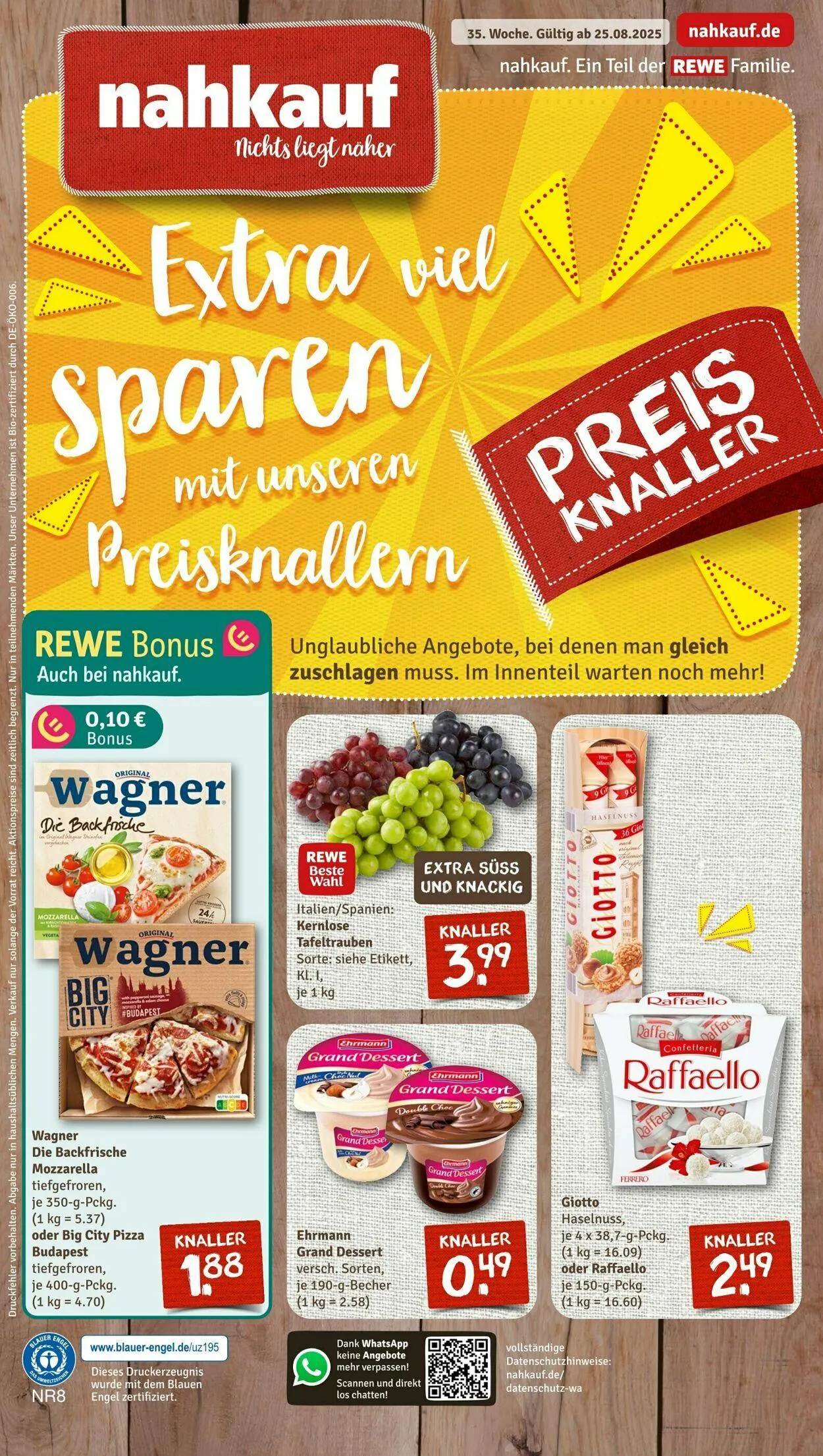 nahkauf Aktueller Prospekt - 1