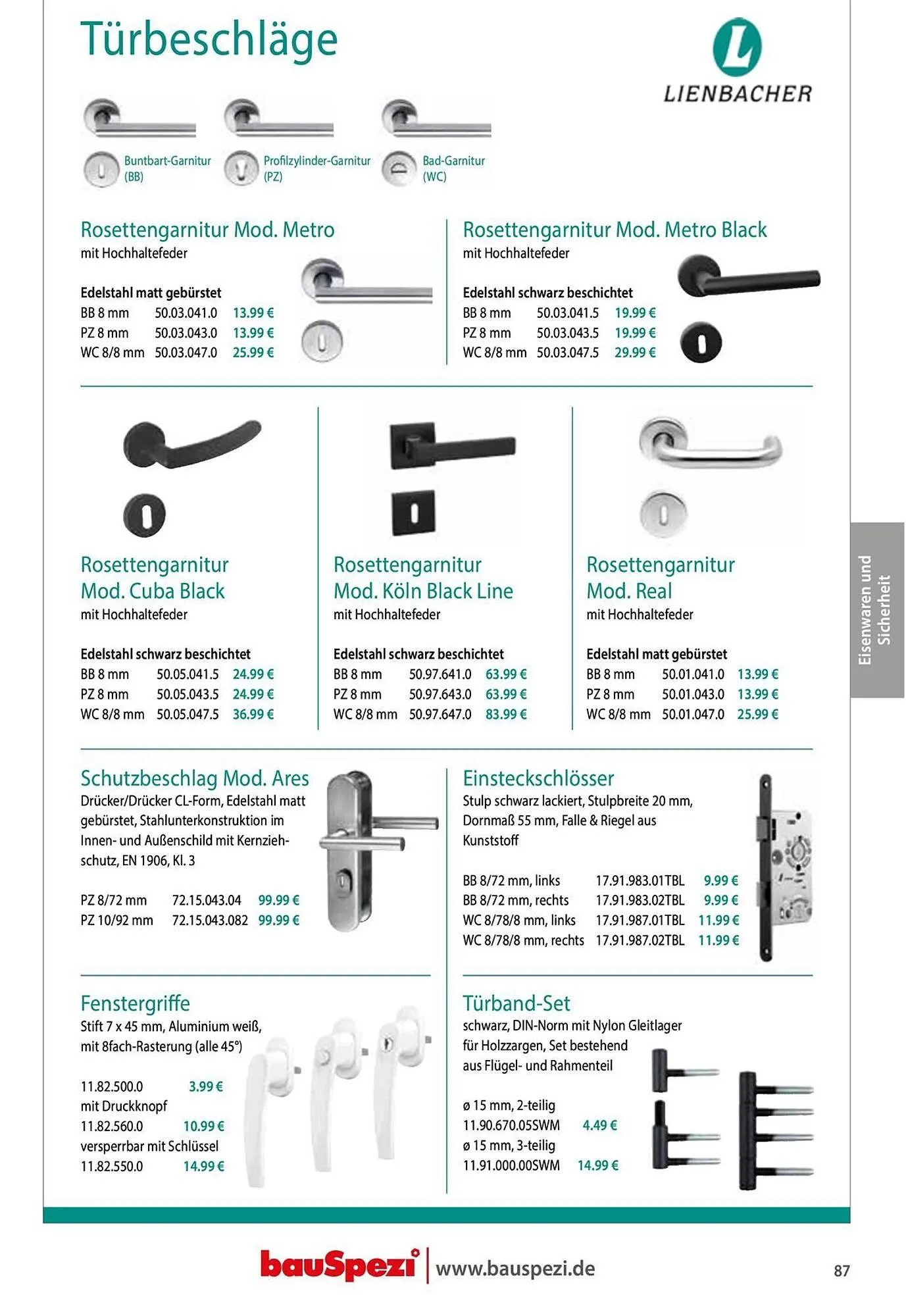 BauSpezi Prospekt von 15. April bis 31. Dezember 2026 - Prospekt seite 89