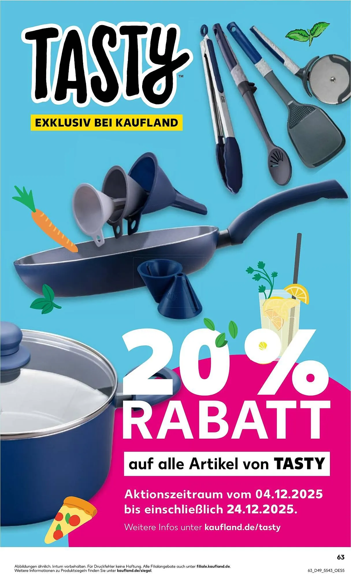 Kaufland Prospekt von 4. Dezember bis 10. Dezember 2025 - Prospekt seite 63