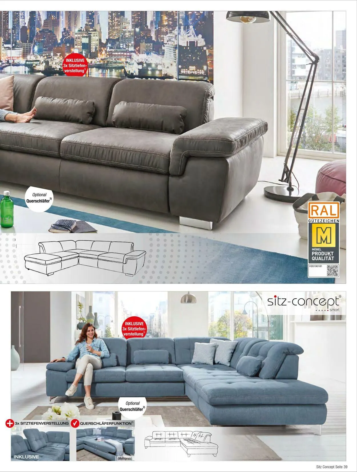 Multipolster Aktueller Prospekt von 2. Juni bis 16. Juni 2025 - Prospekt seite 39