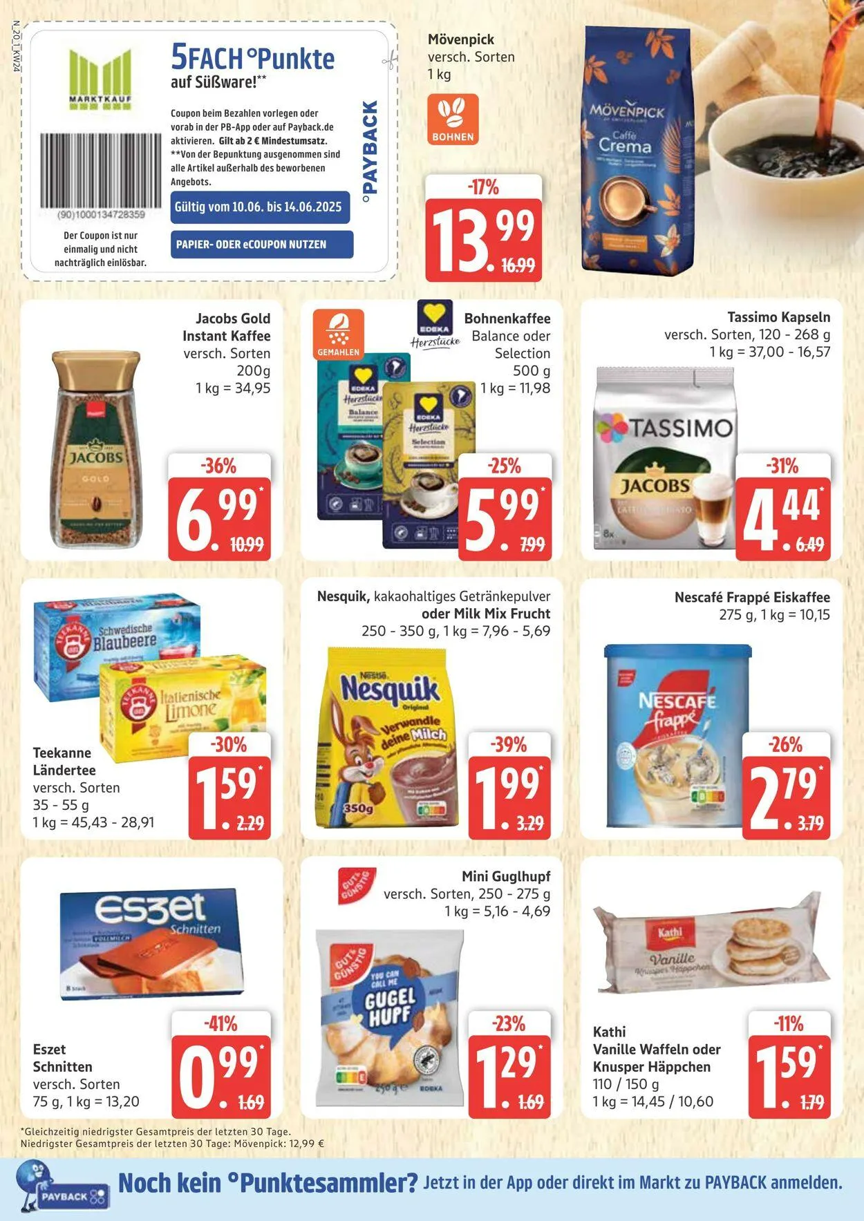 Marktkauf Aktueller Prospekt von 16. Juni bis 21. Juni 2025 - Prospekt seite 20