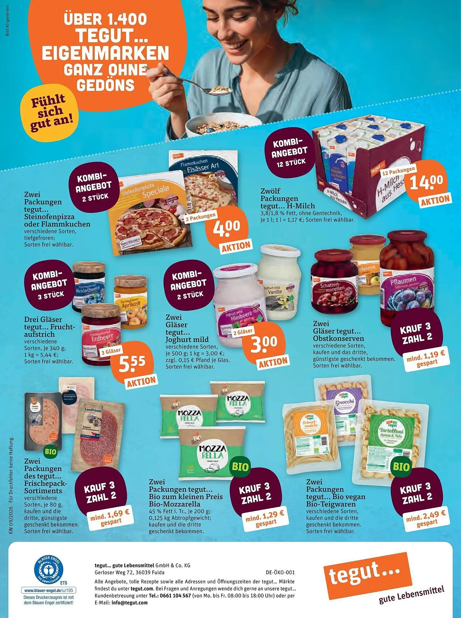 Tegut Prospekt von 23. Februar bis 28. Februar 2026 - Prospekt seite 23