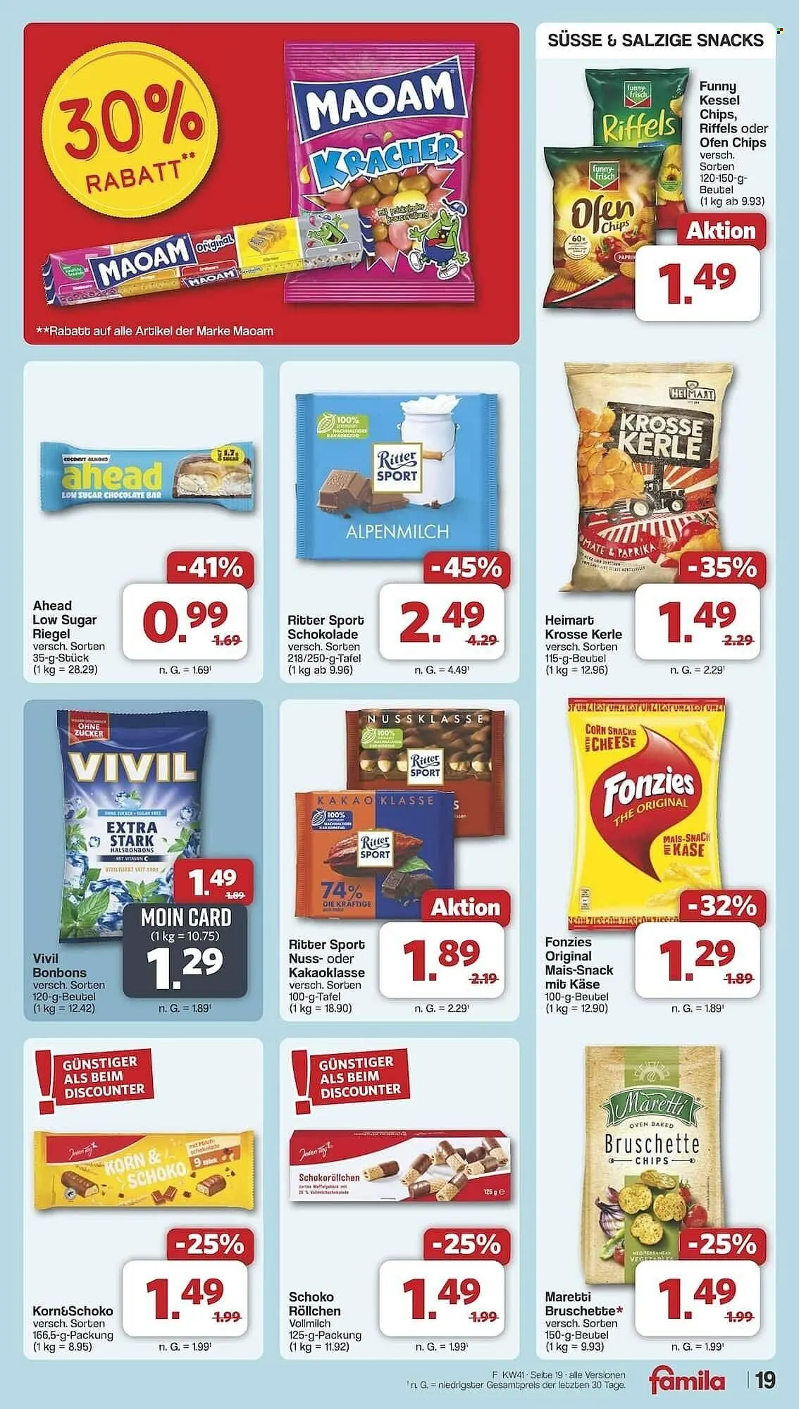 Famila Nord Ost Prospekt von 6. Oktober bis 11. Oktober 2025 - Prospekt seite 20