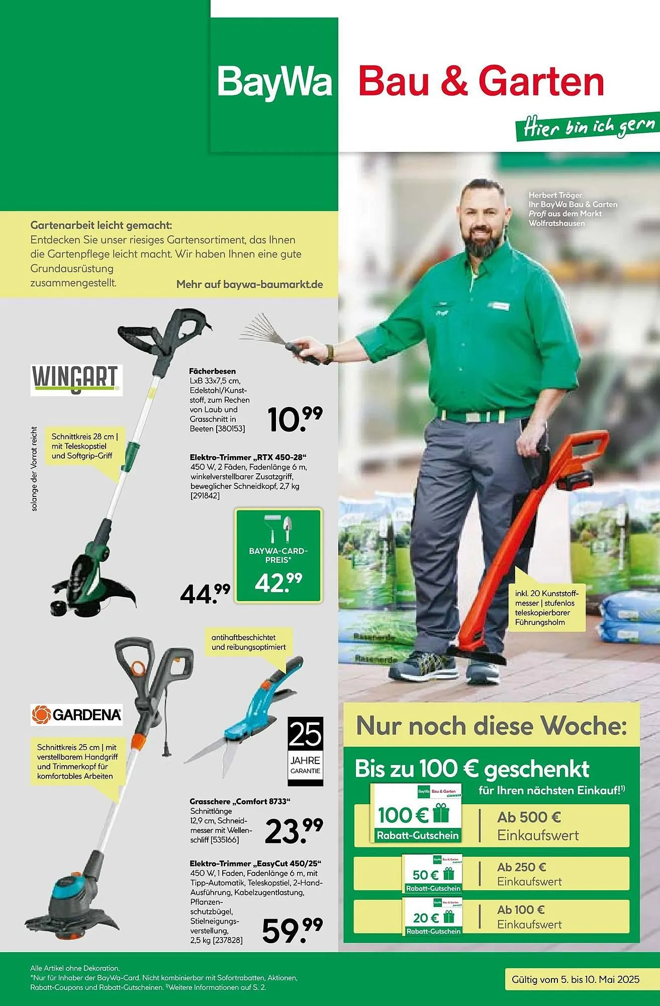 BayWa Prospekt von 5. Mai bis 11. Mai 2025 - Prospekt seite 3