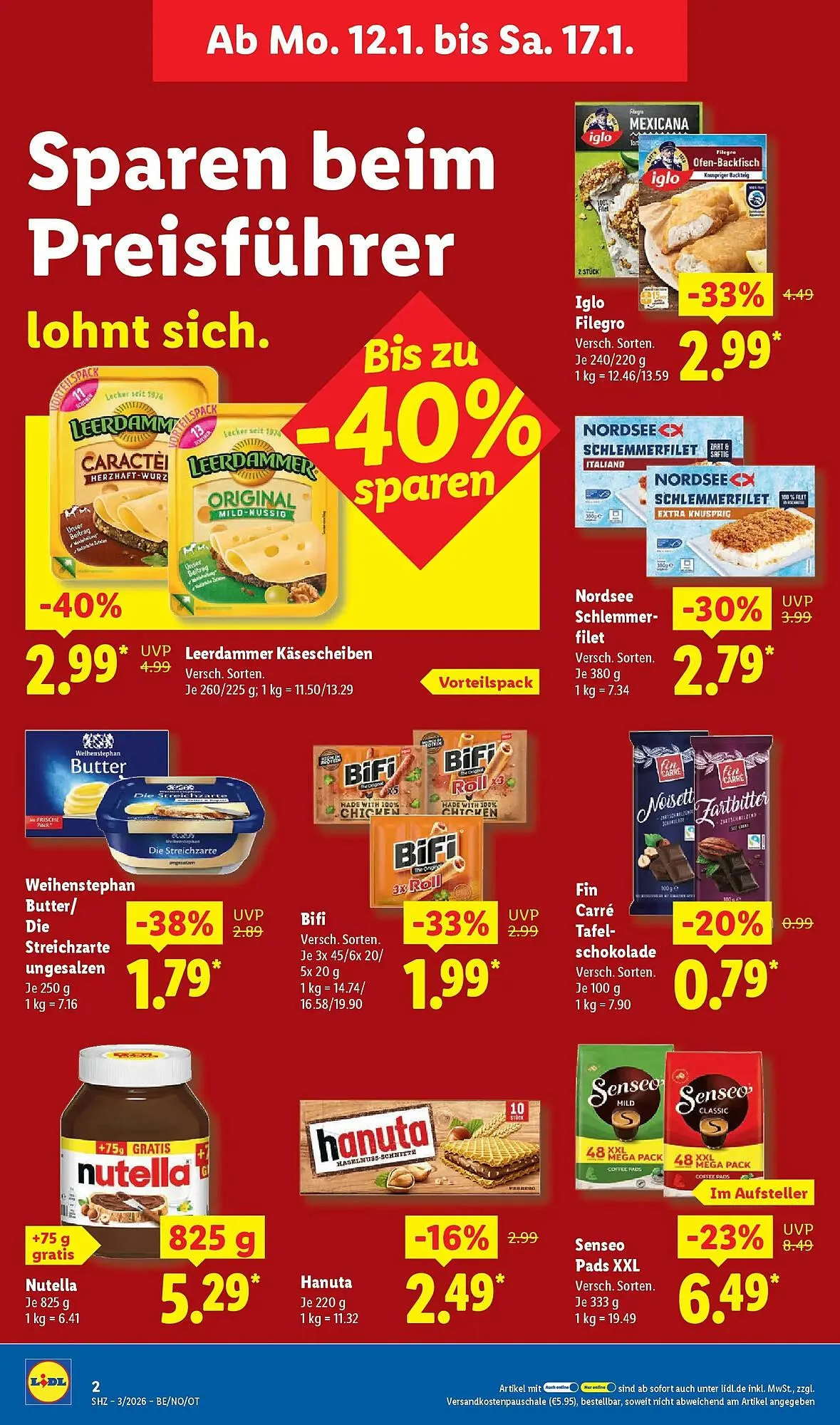 Lidl Prospekt von 11. Januar bis 17. Januar 2026 - Prospekt seite 2