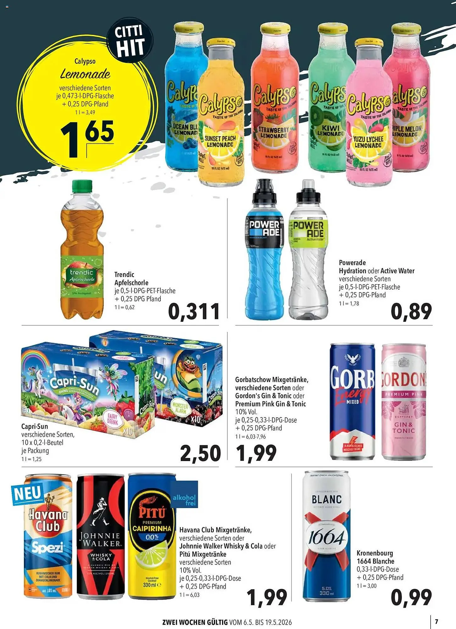 CITTI Markt Prospekt von 6. Mai bis 19. Mai 2026 - Prospekt seite 7