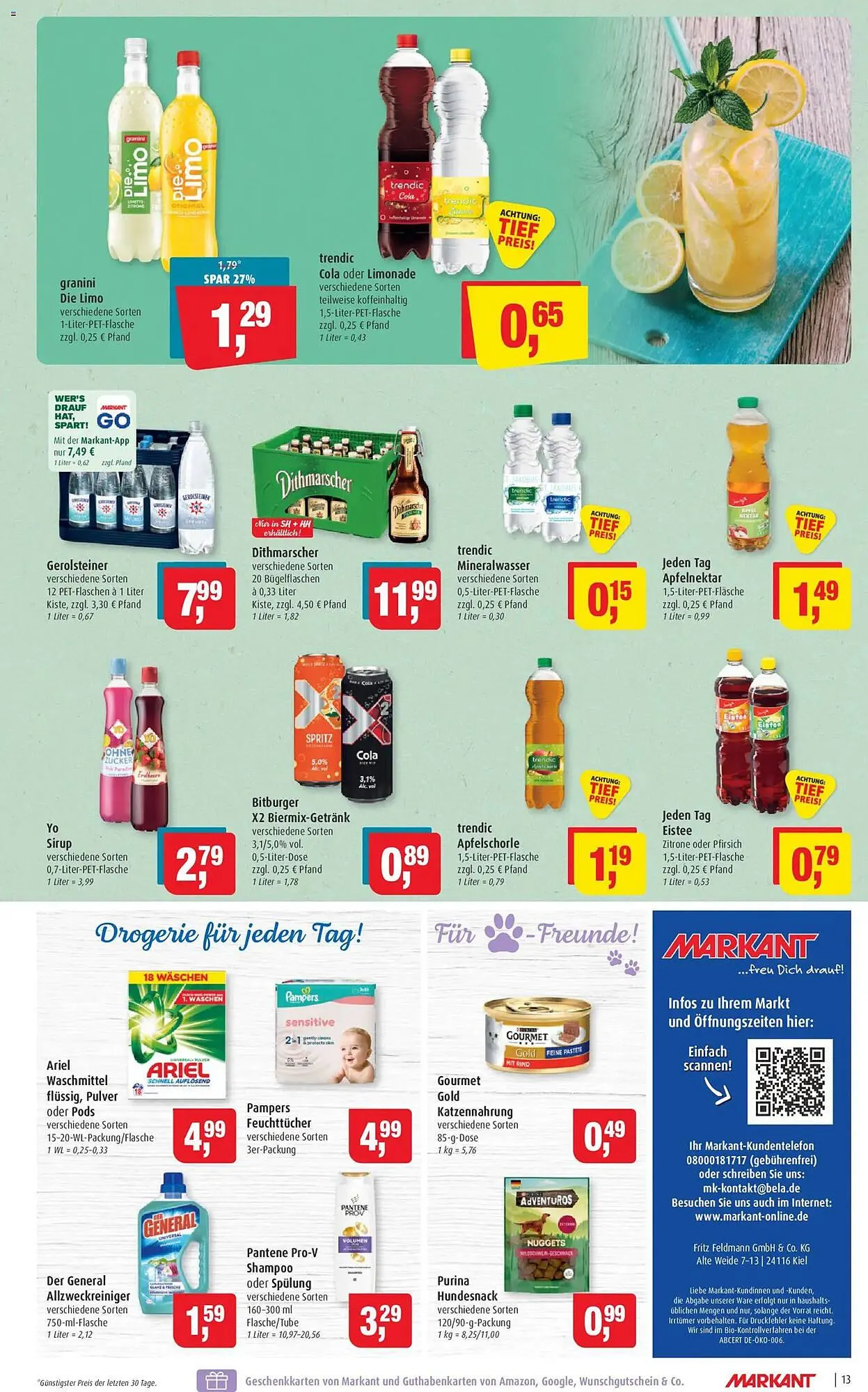 Markant Prospekt von 7. April bis 11. April 2026 - Prospekt seite 13