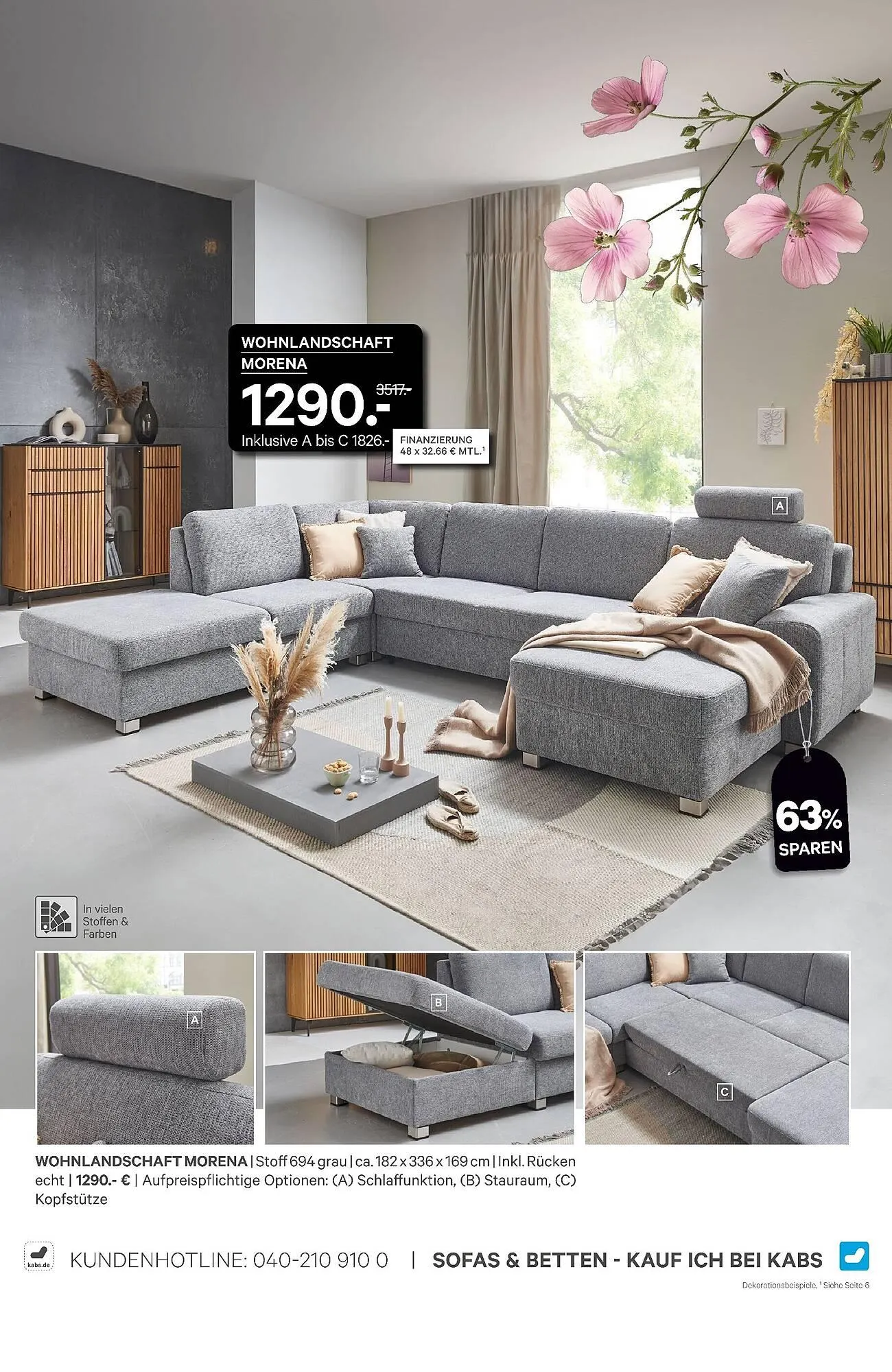 Kabs Polsterwelt Prospekt von 26. März bis 29. April 2026 - Prospekt seite 3