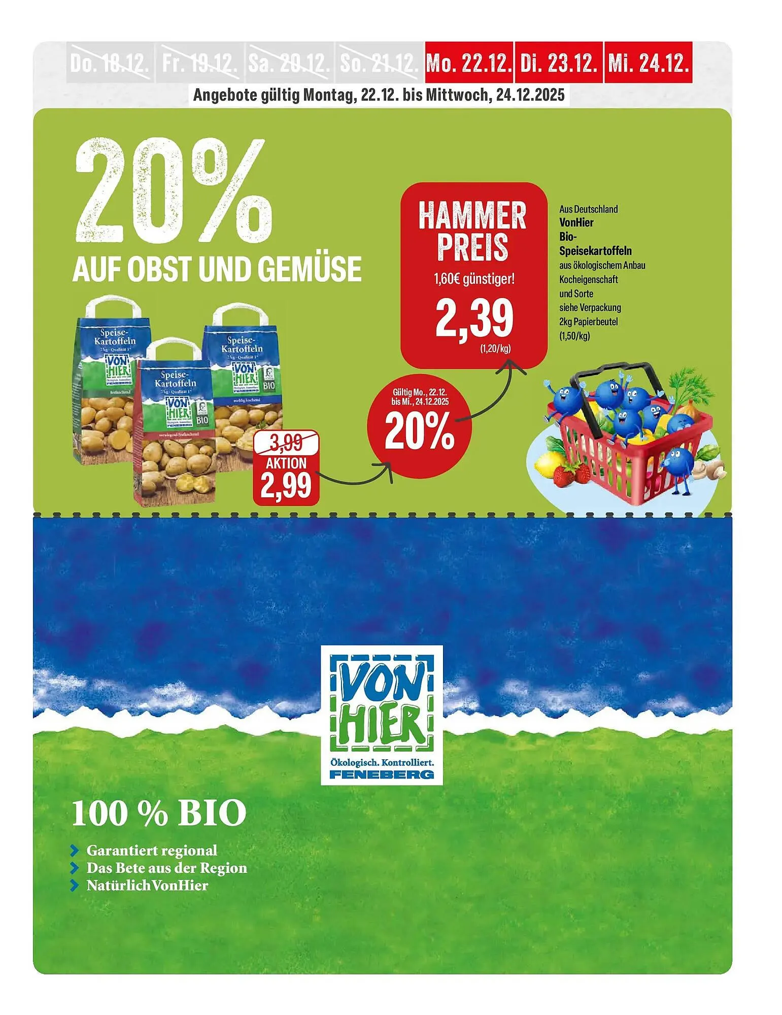 Feneberg Prospekt von 17. Dezember bis 20. Dezember 2025 - Prospekt seite 21