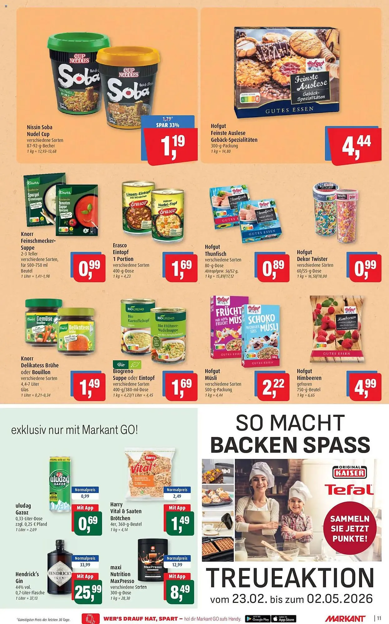 Markant Prospekt von 23. März bis 28. März 2026 - Prospekt seite 11