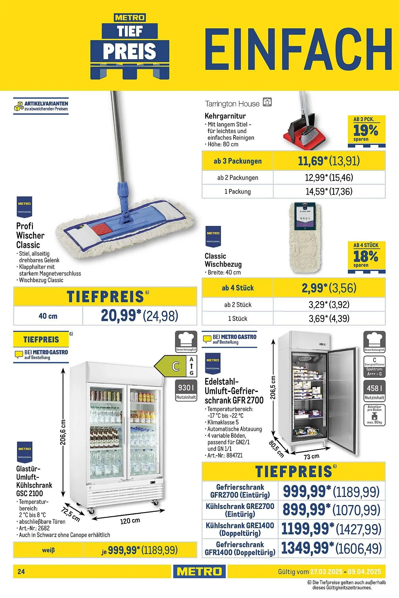 METRO Prospekt von 27. März bis 9. April 2025 - Prospekt seite 24