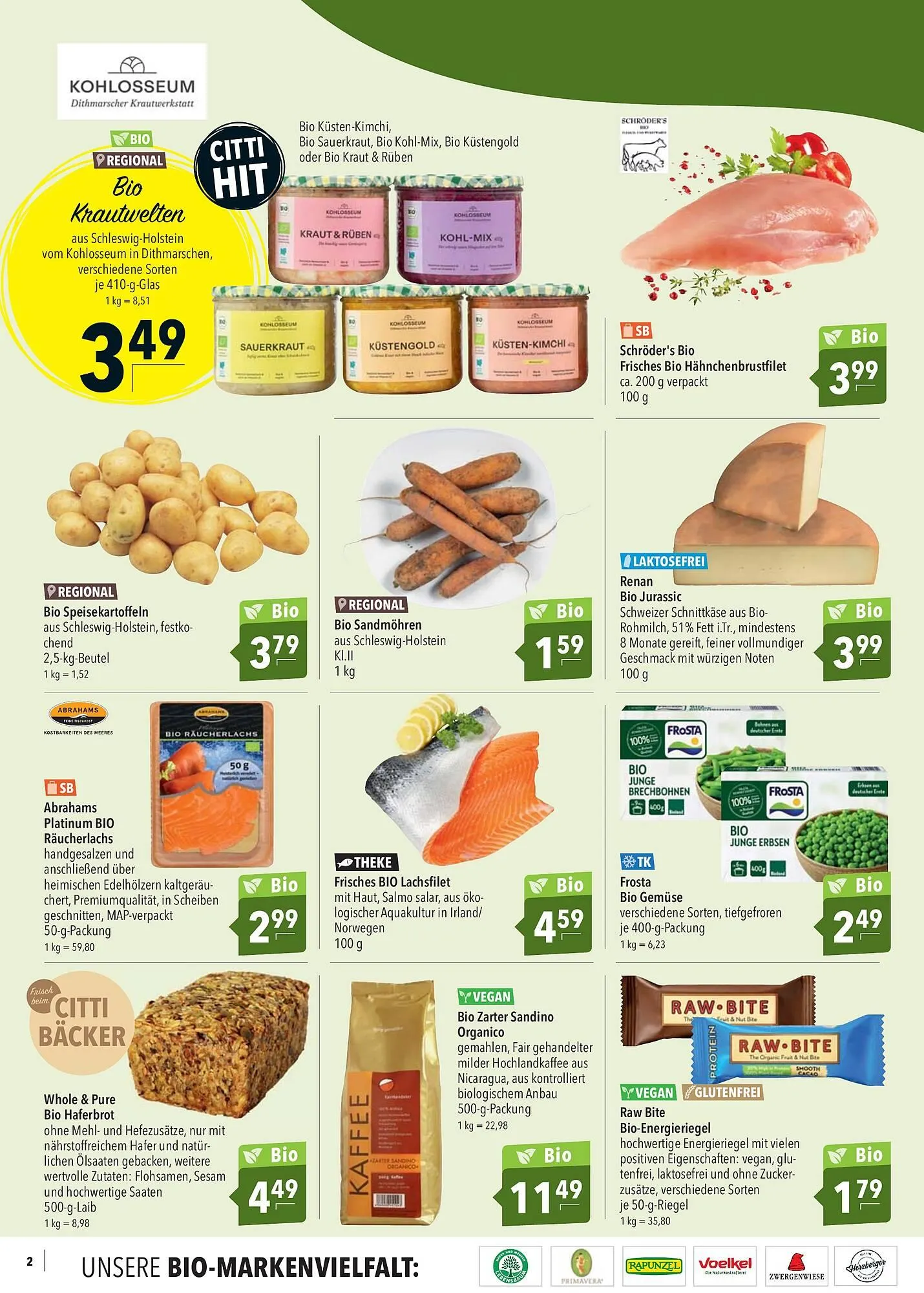 CITTI Markt Prospekt von 14. Januar bis 20. Januar 2026 - Prospekt seite 2