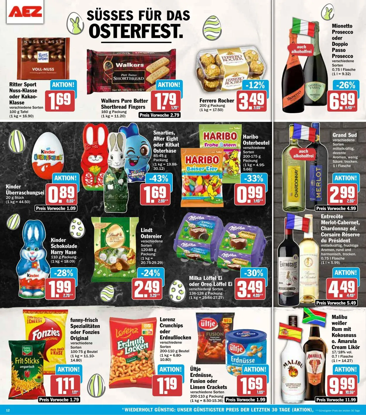 AEZ Aktueller Prospekt von 7. April bis 12. April 2025 - Prospekt seite 12