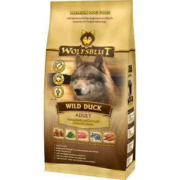 WOLFSBLUT Nassfutter Hund Adult Wild Duck 2 kg