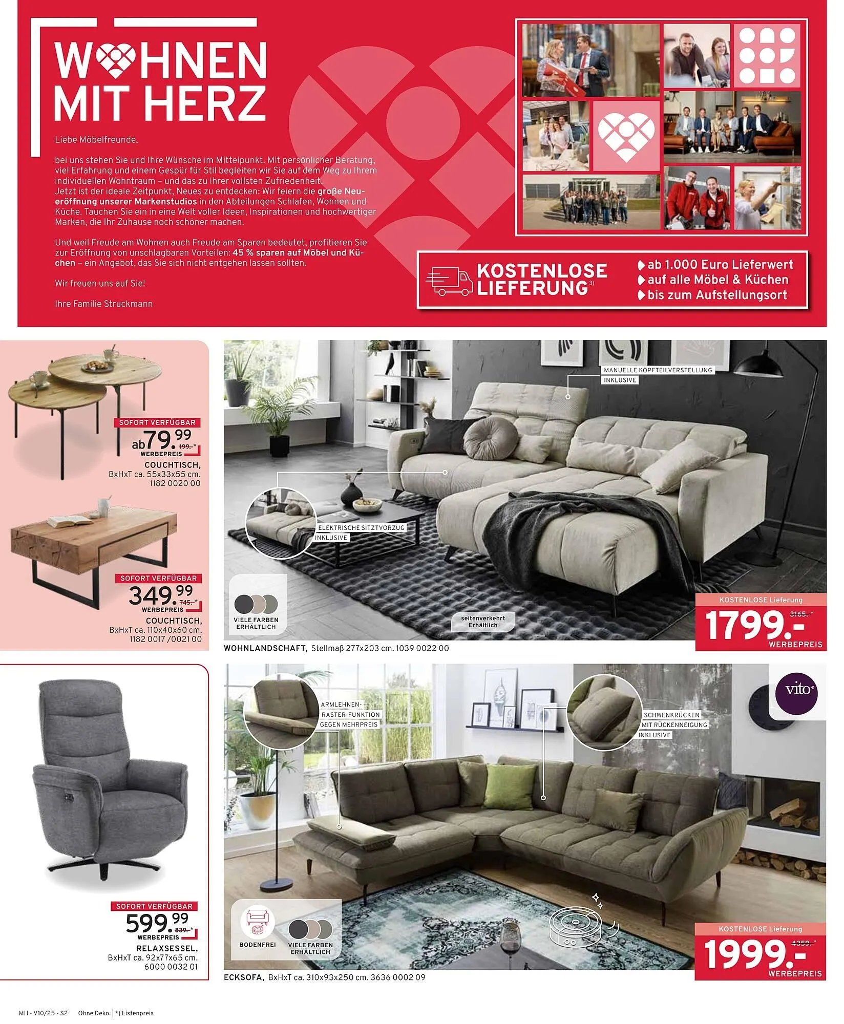 Möbel Heinrich Prospekt von 24. September bis 22. Oktober 2025 - Prospekt seite 2