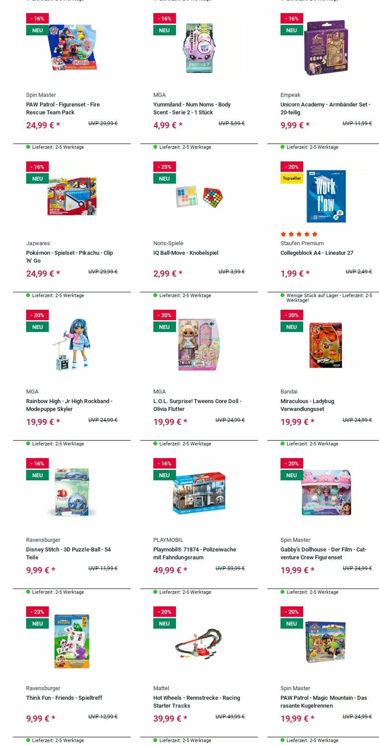 ROFU Kinderland Aktueller Prospekt von 13. Oktober bis 22. Oktober 2025 - Prospekt seite 7