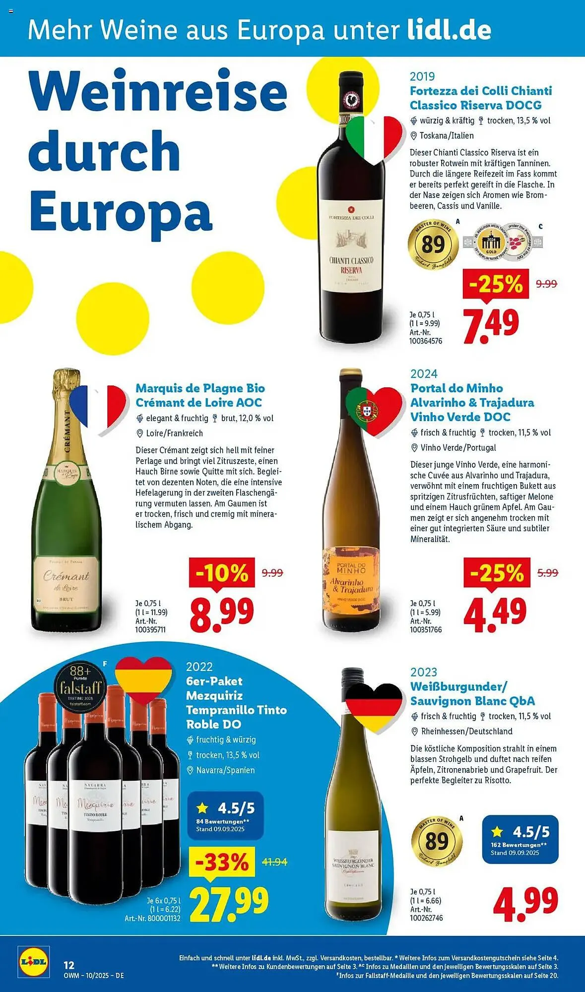 Lidl Prospekt von 1. Oktober bis 31. Oktober 2025 - Prospekt seite 12