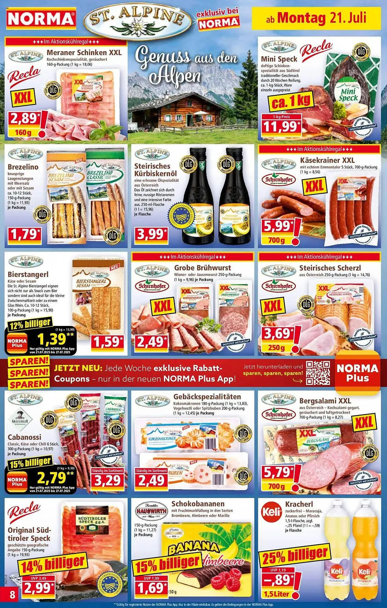 Norma Prospekt von 21. Juli bis 26. Juli 2025 - Prospekt seite 8