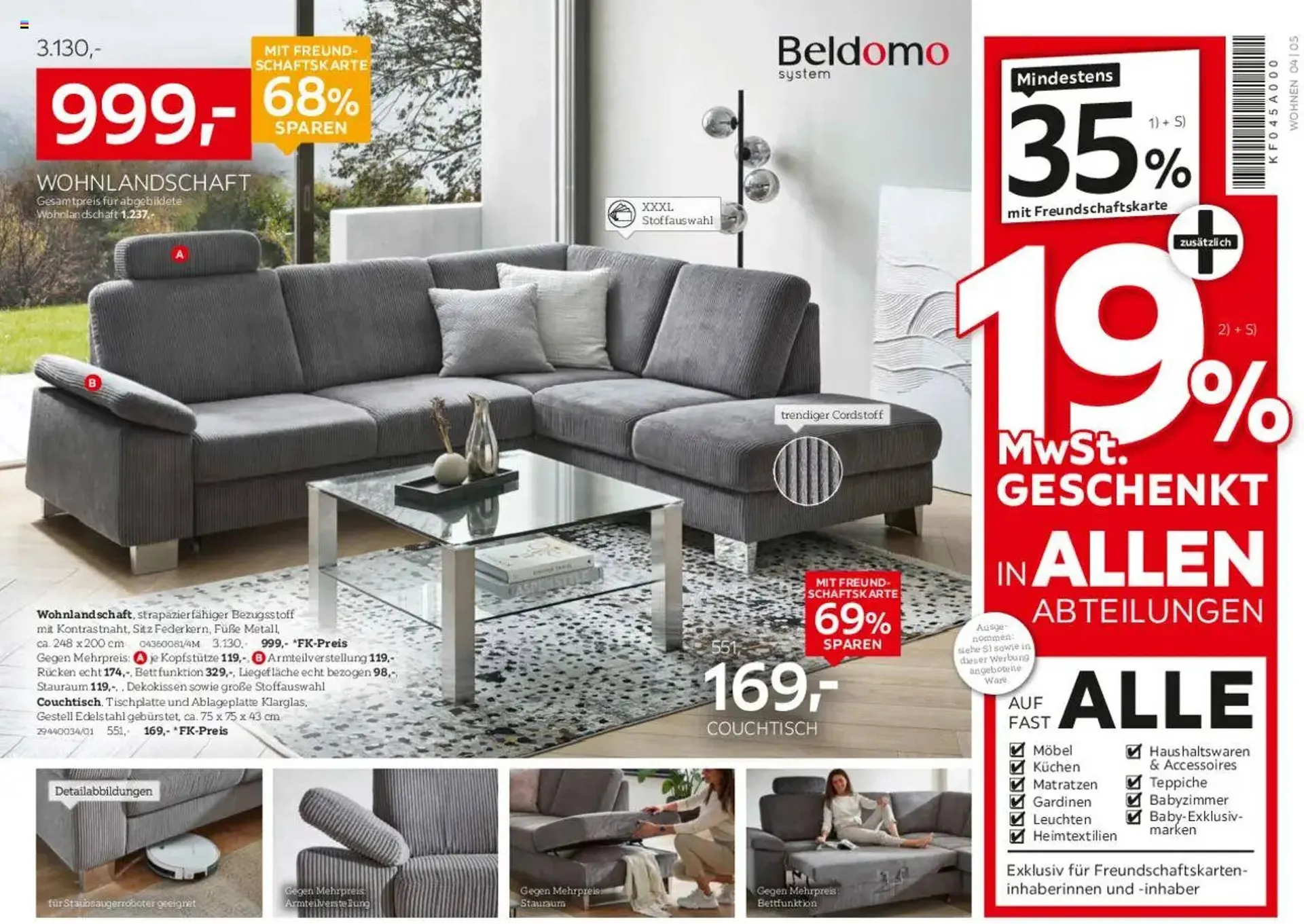 XXXLutz Prospekt von 4. Mai bis 25. Mai 2025 - Prospekt seite 4